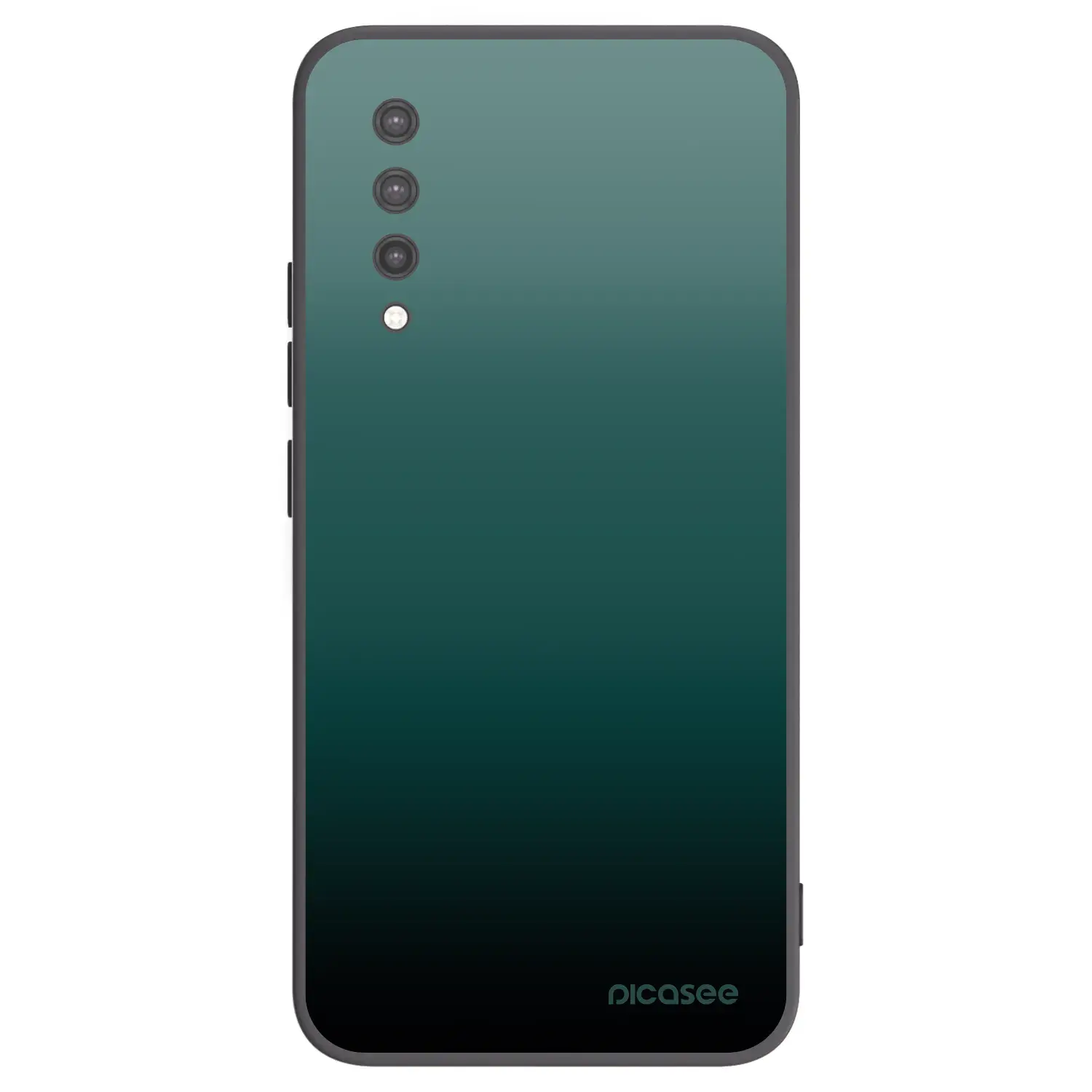 Silikonový černý obal pro Xiaomi Mi 9 Lite - Verdant Fade