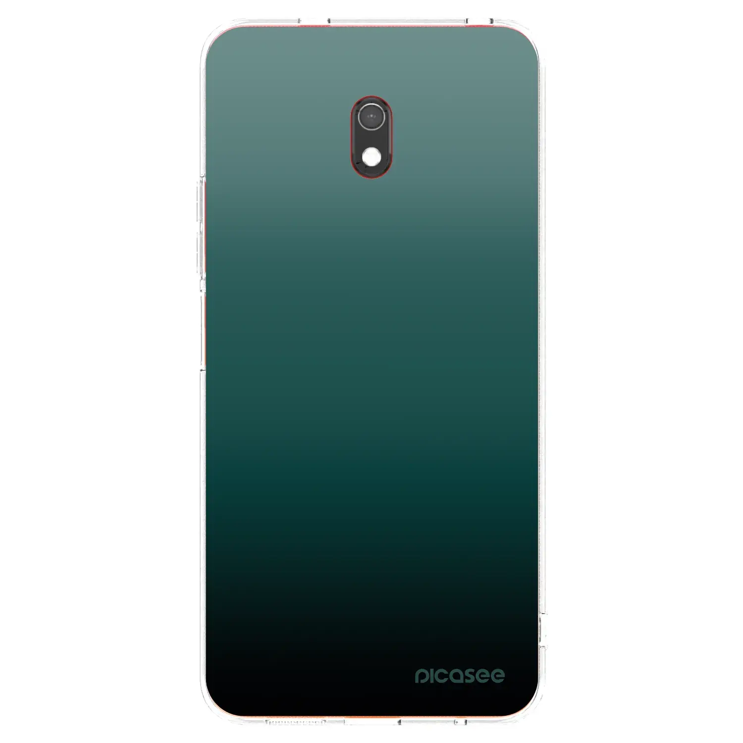 Silikonový průhledný obal pro Xiaomi Redmi 8A - Verdant Fade