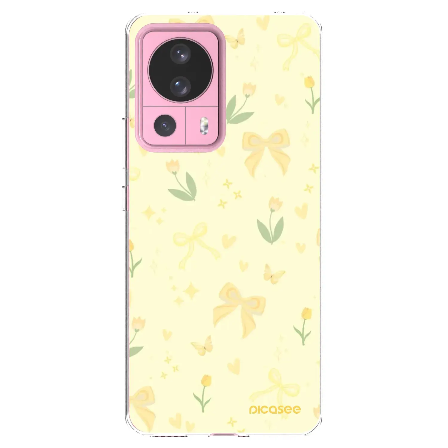 Silikonový průhledný obal pro Xiaomi 13 Lite - Honey Blossom