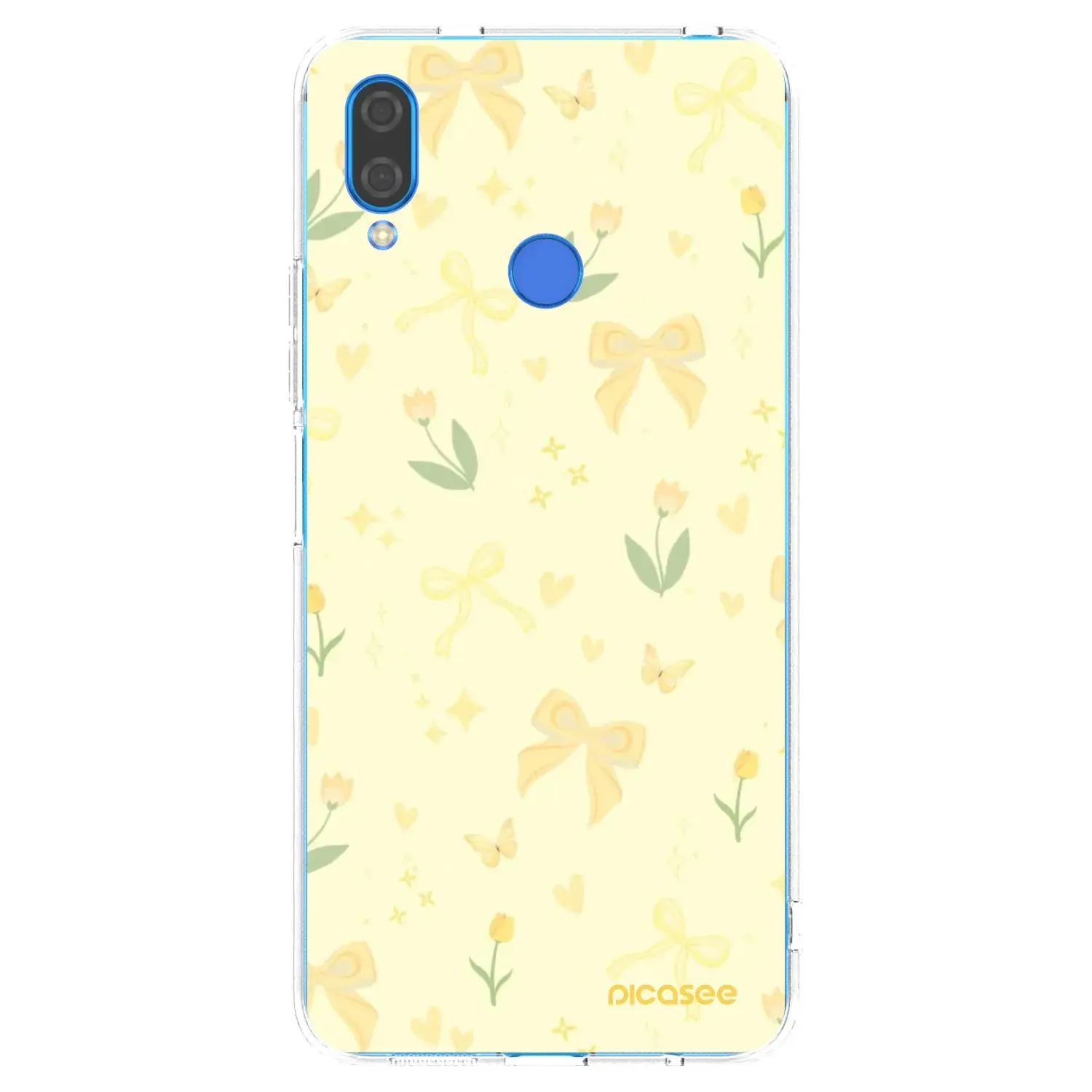Silikonový průhledný obal pro Huawei Nova 3i - Honey Blossom