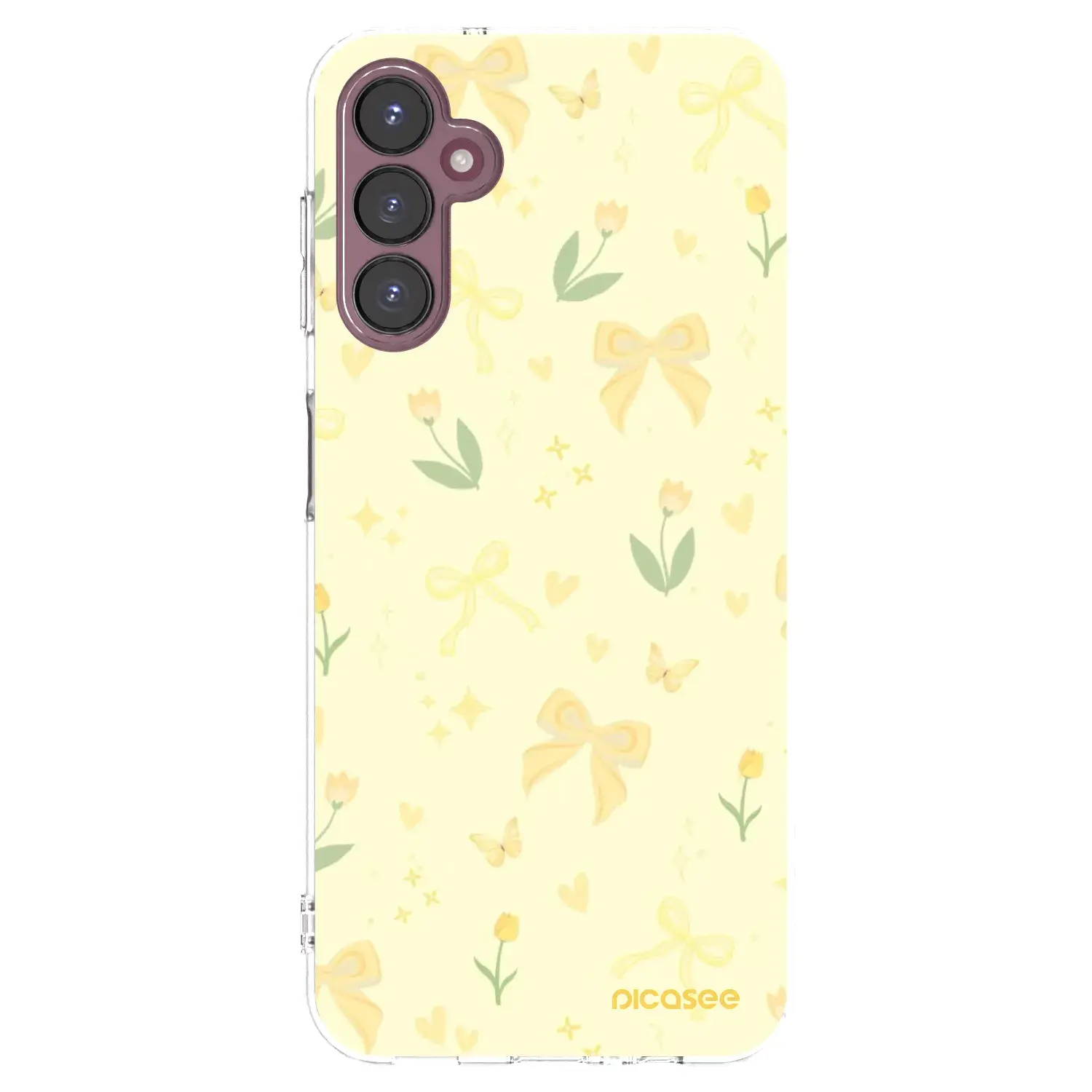 Silikonový průhledný obal pro Samsung Galaxy A05s A057G - Honey Blossom