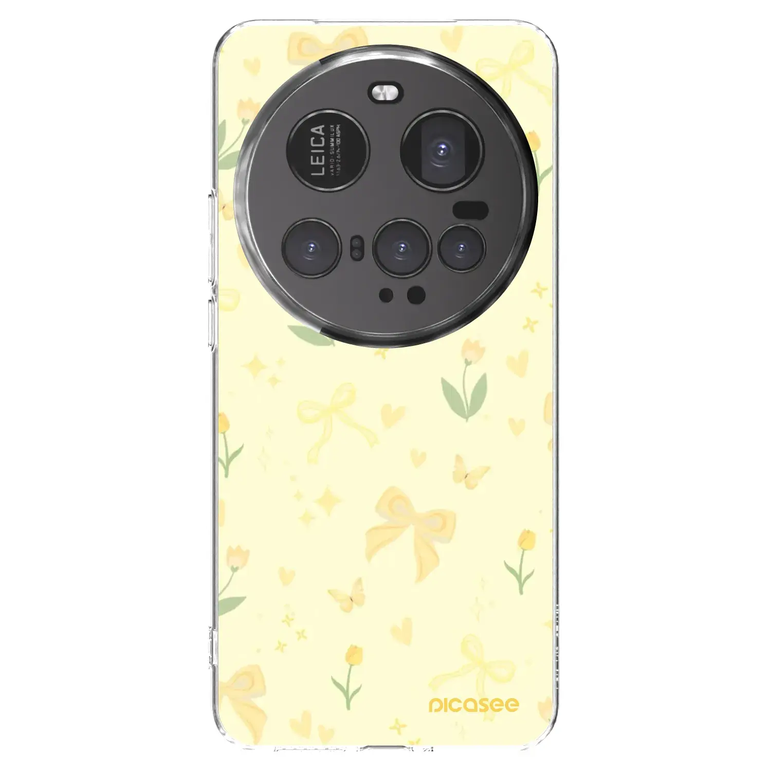 Silikonový průhledný obal pro Xiaomi 15 Ultra - Honey Blossom