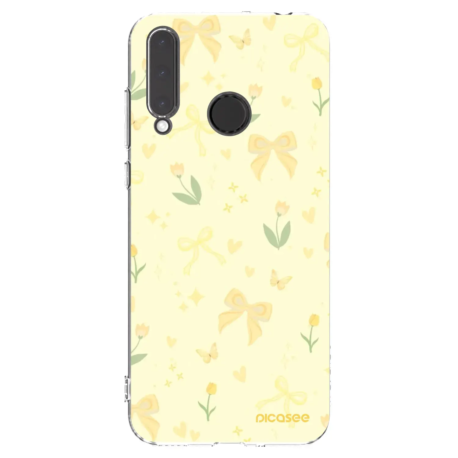 Silikonový průhledný obal pro Honor 20 Lite - Honey Blossom