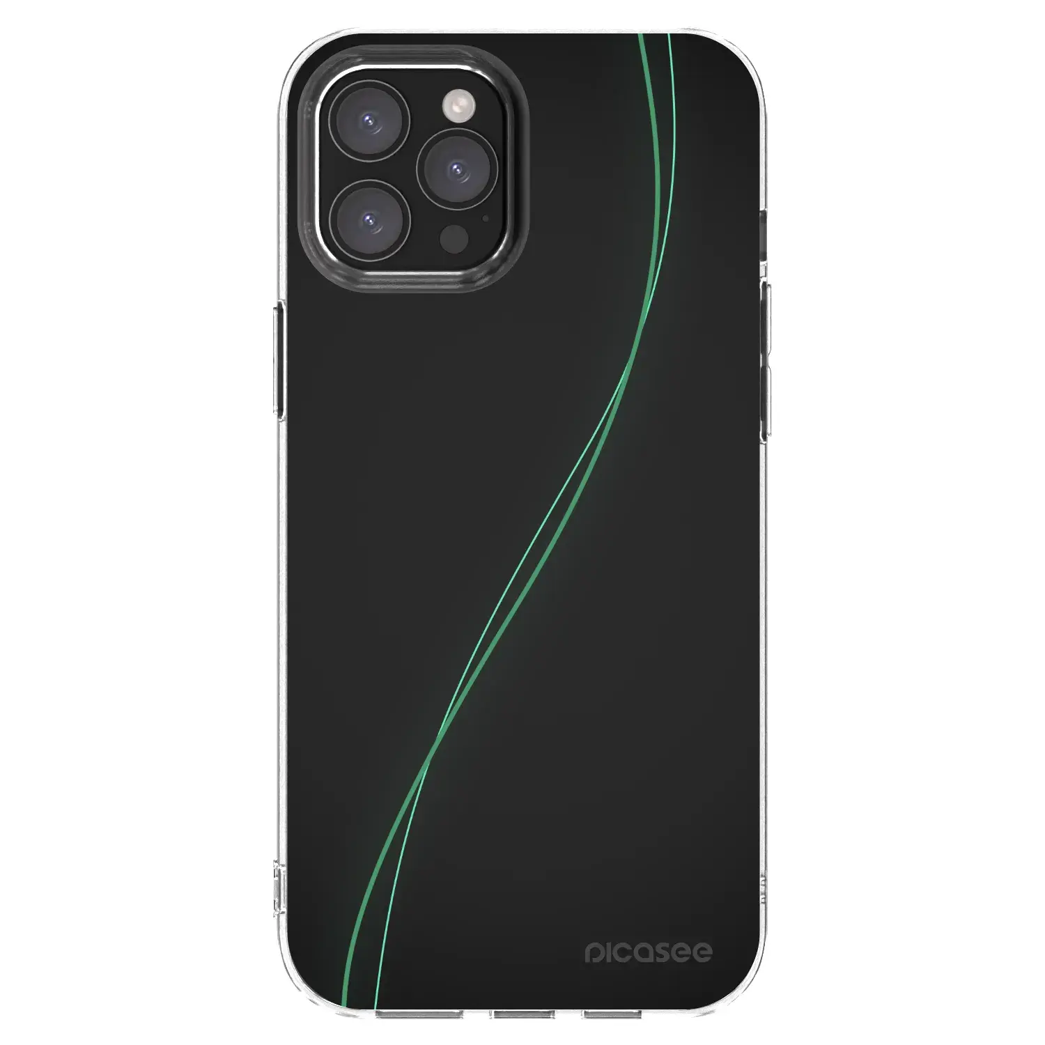 Silikonový průhledný obal pro Apple iPhone 12 Pro Max - Be Different