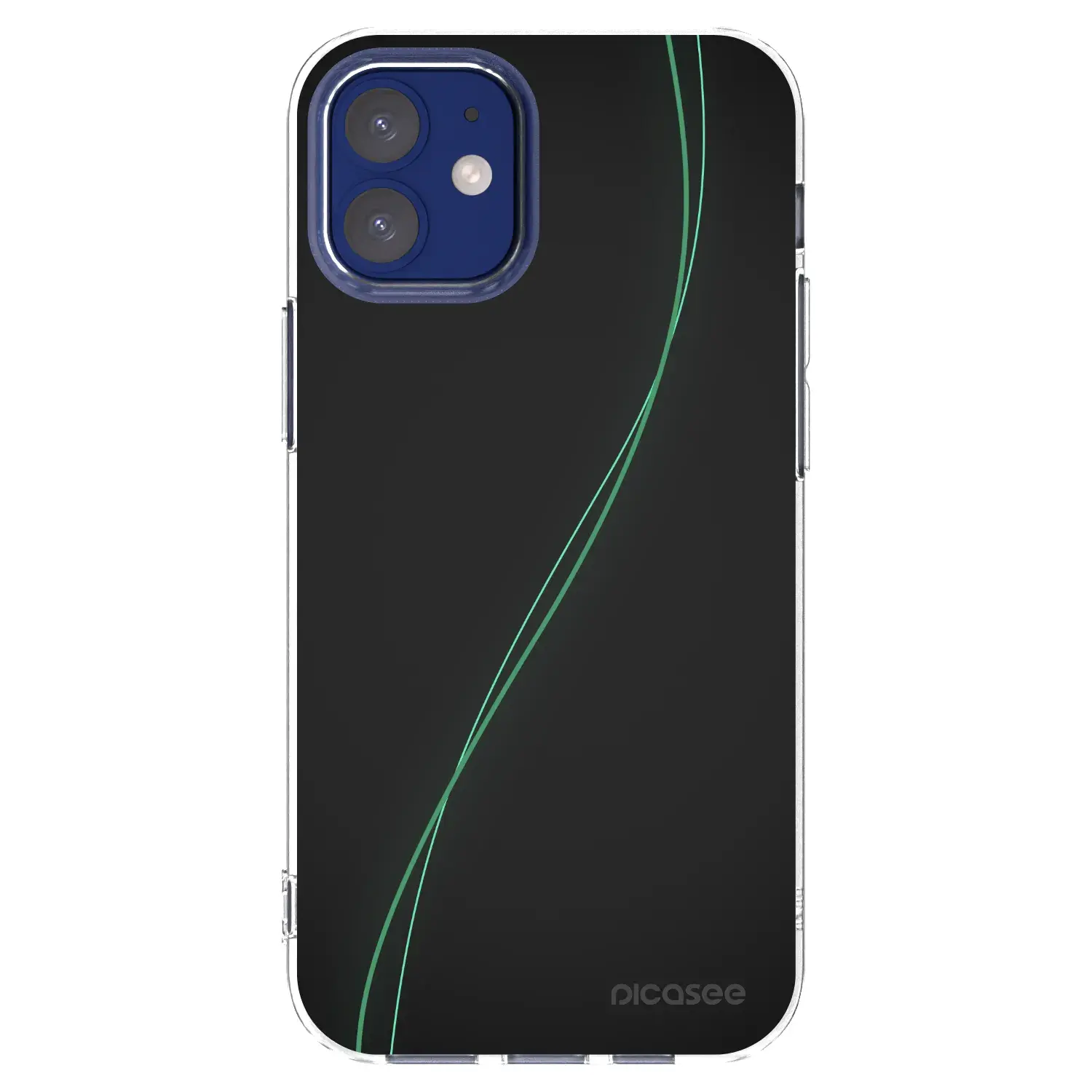 Silikonový průhledný obal pro Apple iPhone 12 mini - Be Different