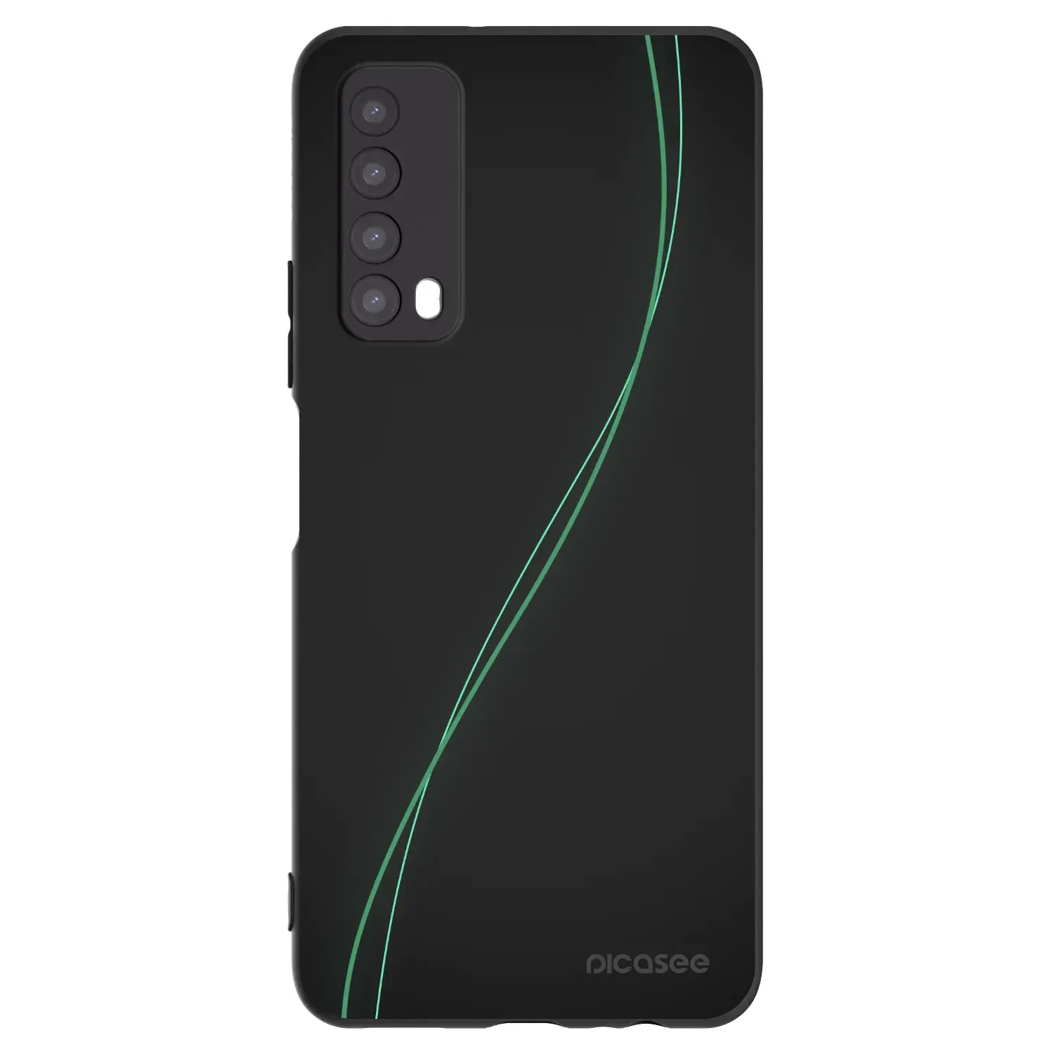 Silikonový černý obal pro Huawei P Smart 2021 - Be Different