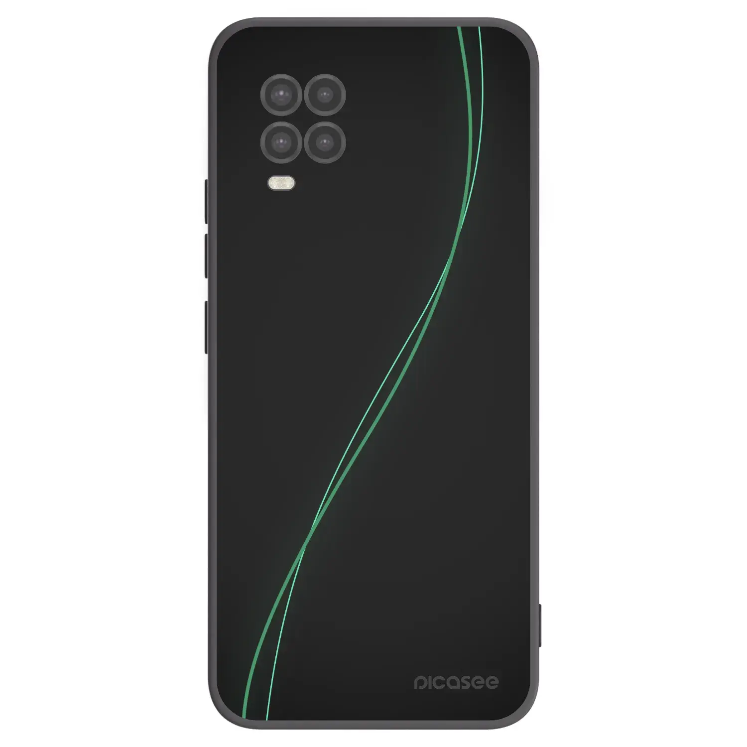 Silikonový černý obal pro Xiaomi Mi 10 Lite - Be Different