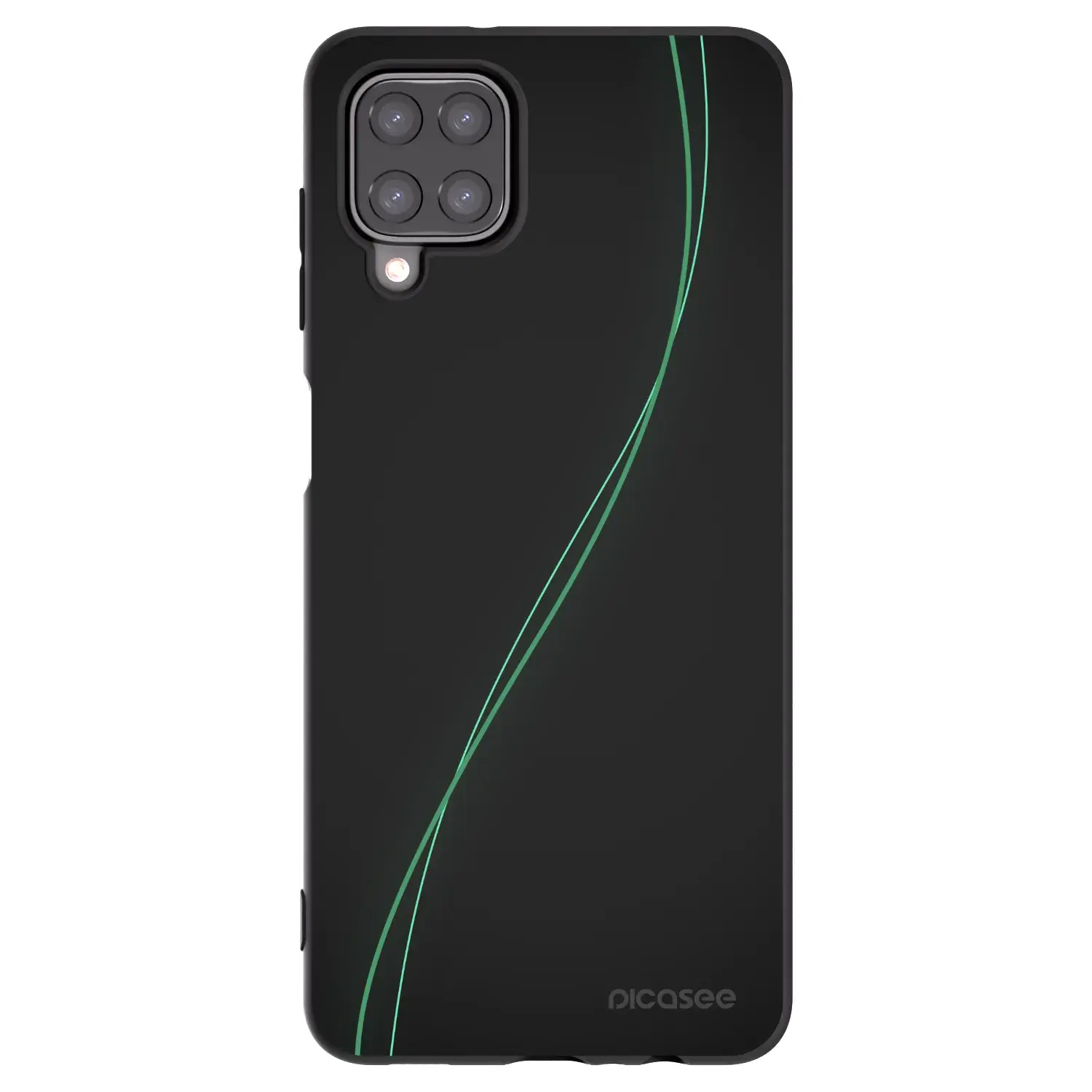 Silikonový černý obal pro Samsung Galaxy A12 A125F - Be Different