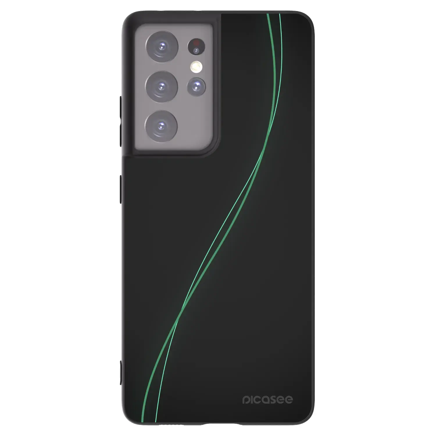 Silikonový černý obal pro Samsung Galaxy S21 Ultra 5G G998B - Be Different