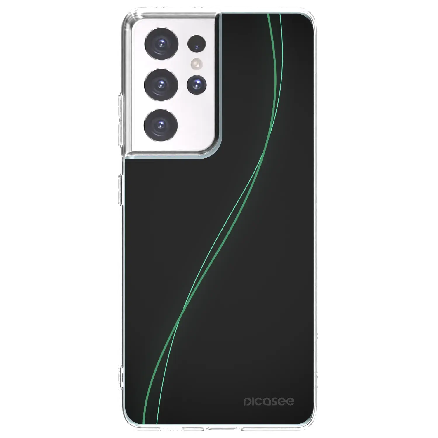 Silikonový průhledný obal pro Samsung Galaxy S21 Ultra 5G G998B - Be Different