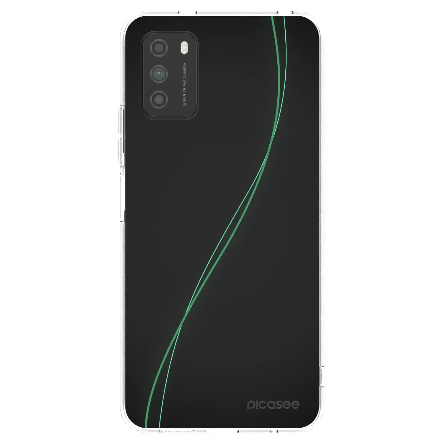 Silikonový průhledný obal pro Xiaomi Poco M3 - Be Different