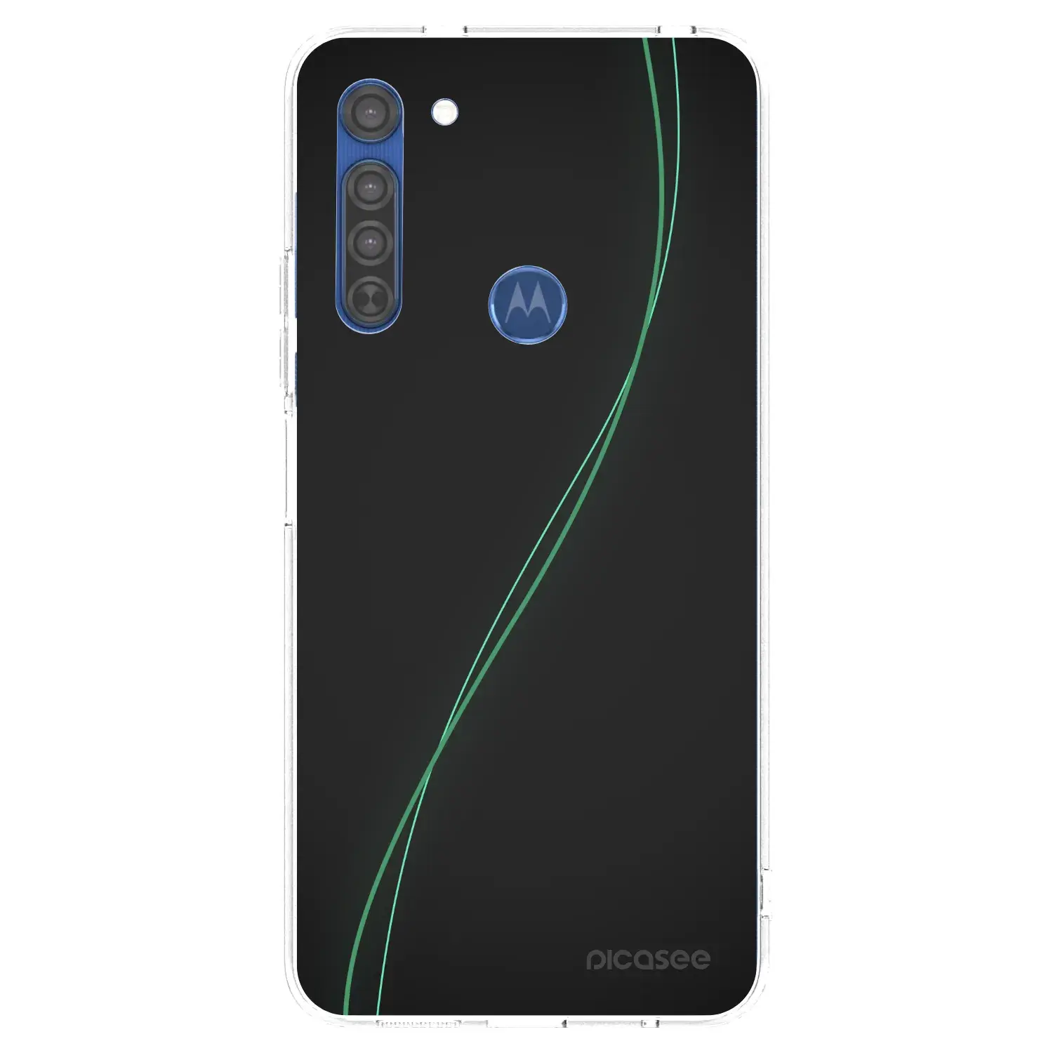 Silikonový průhledný obal pro Motorola Moto G8 - Be Different