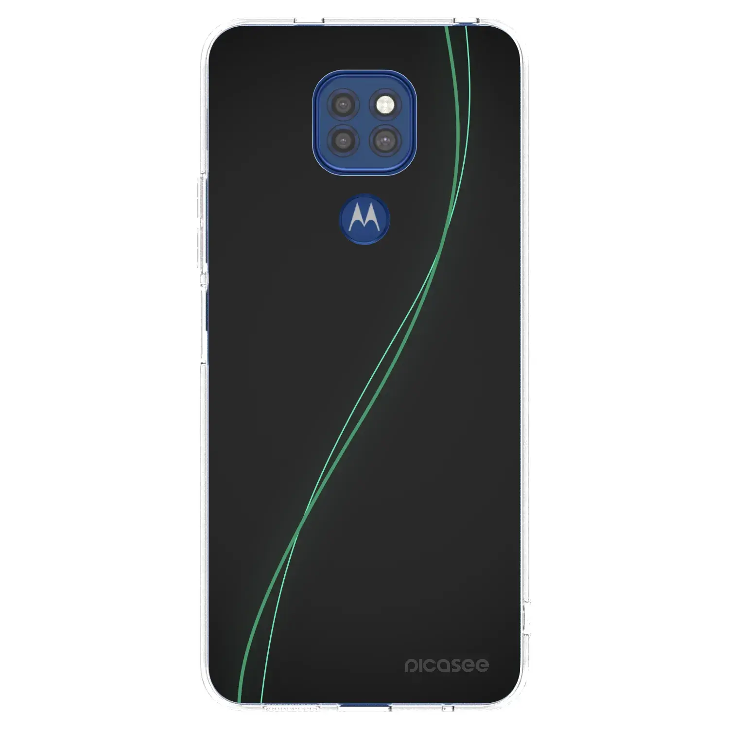 Silikonový průhledný obal pro Motorola Moto G9 Play - Be Different