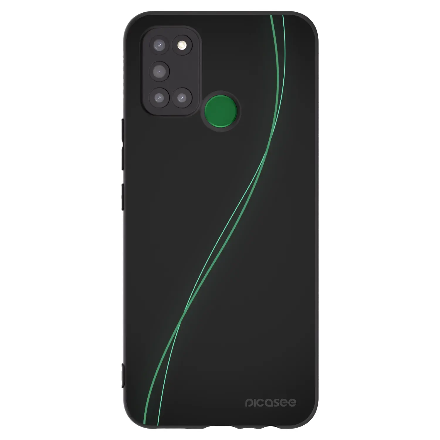 Silikonový černý obal pro Realme 7i - Be Different