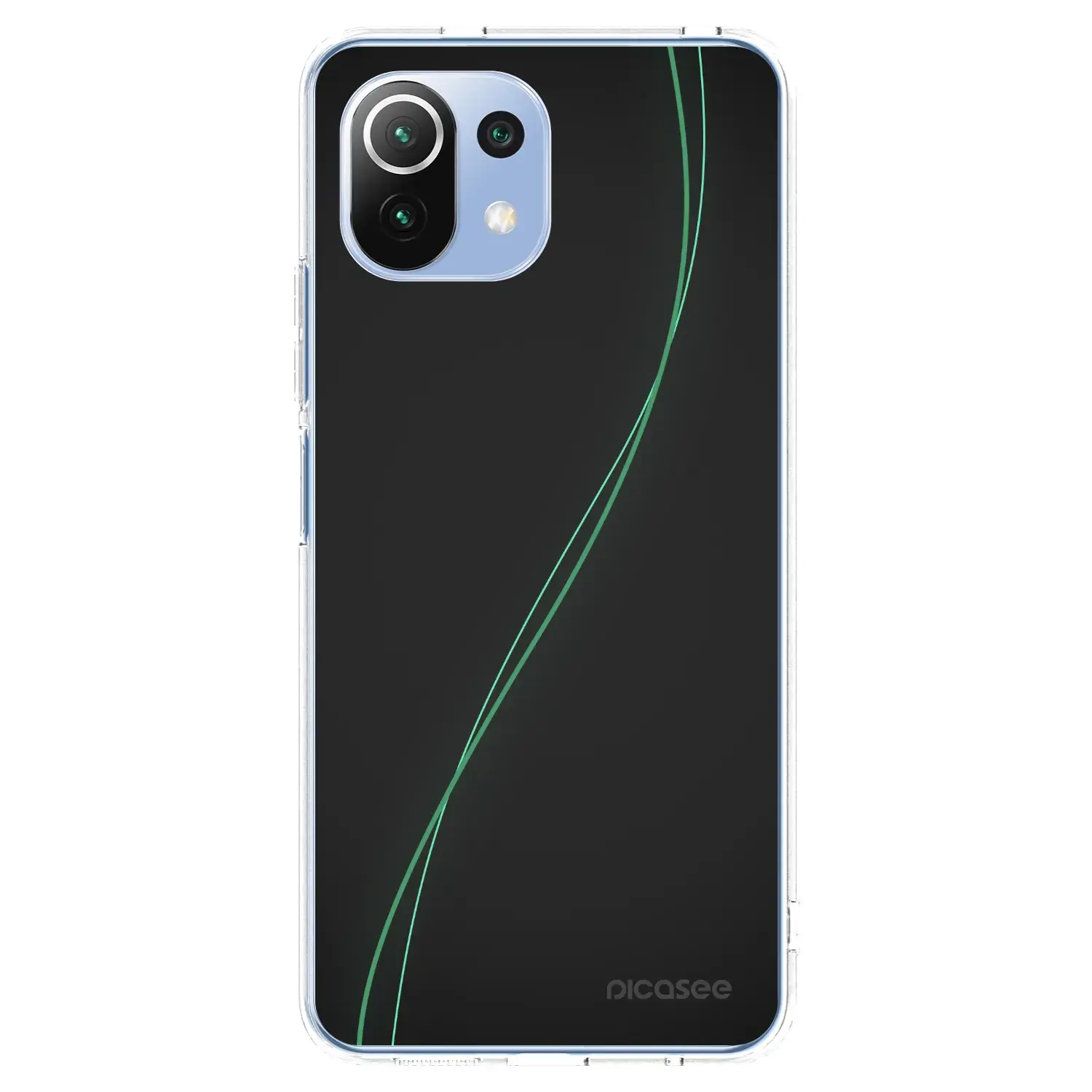 Silikonový průhledný obal pro Xiaomi Mi 11 Lite - Be Different