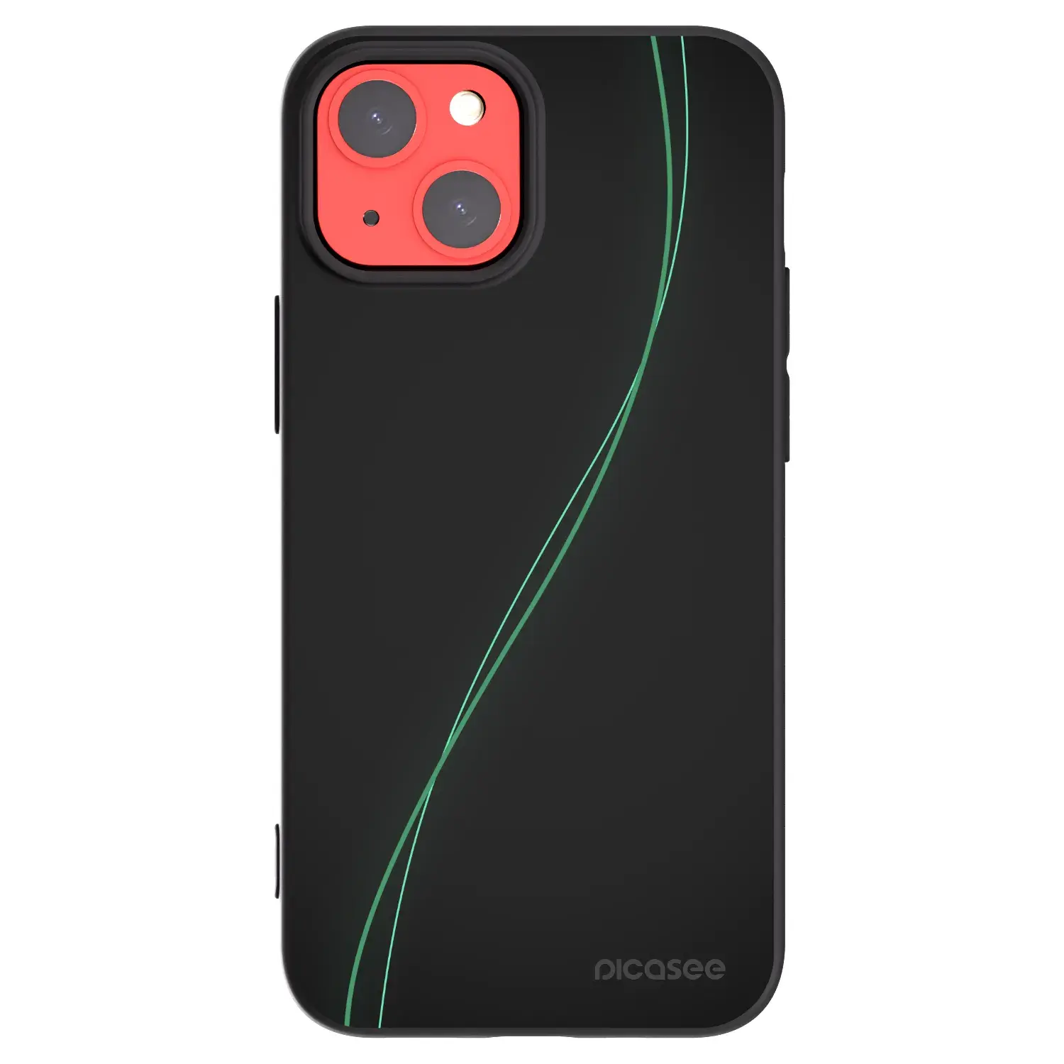 Silikonový černý obal pro Apple iPhone 13 mini - Be Different