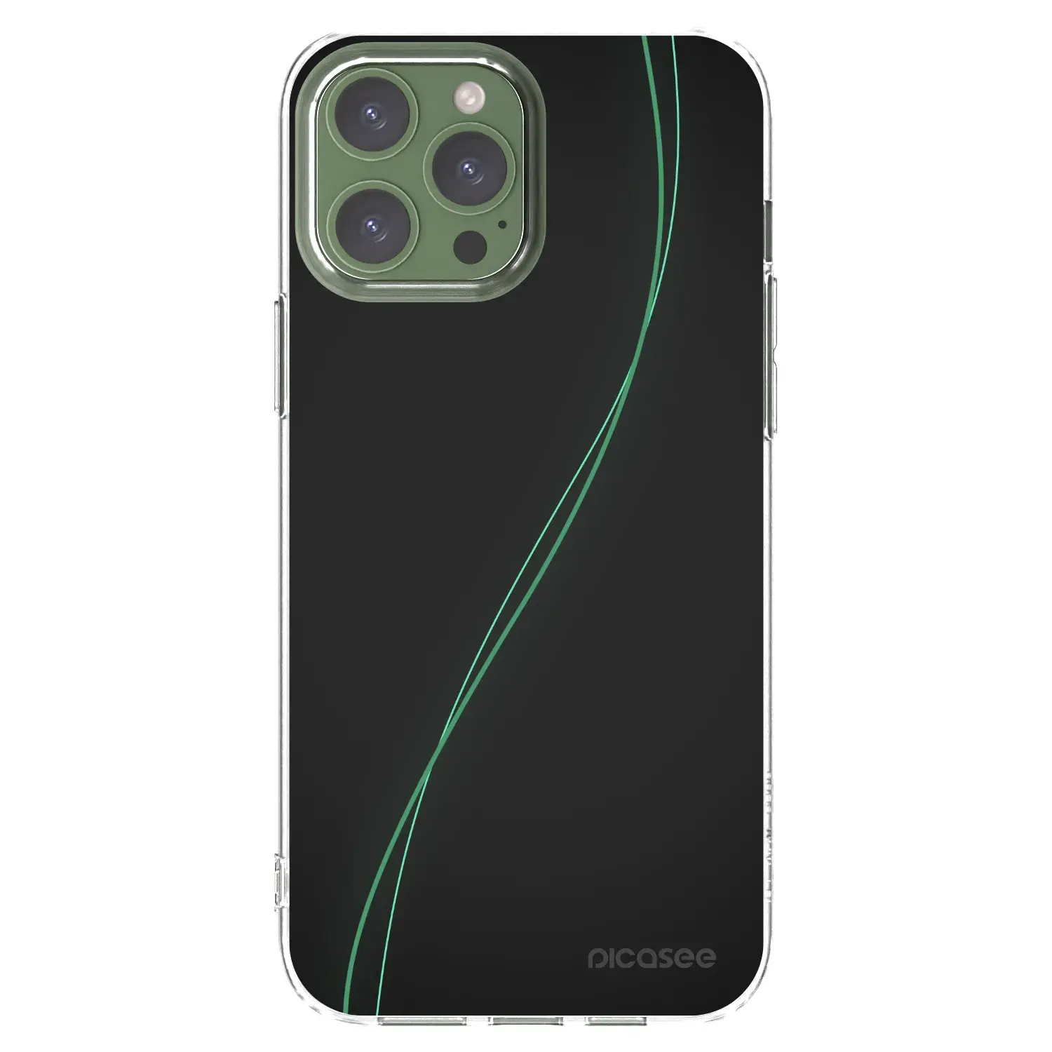 Silikonový průhledný obal pro Apple iPhone 13 Pro Max - Be Different