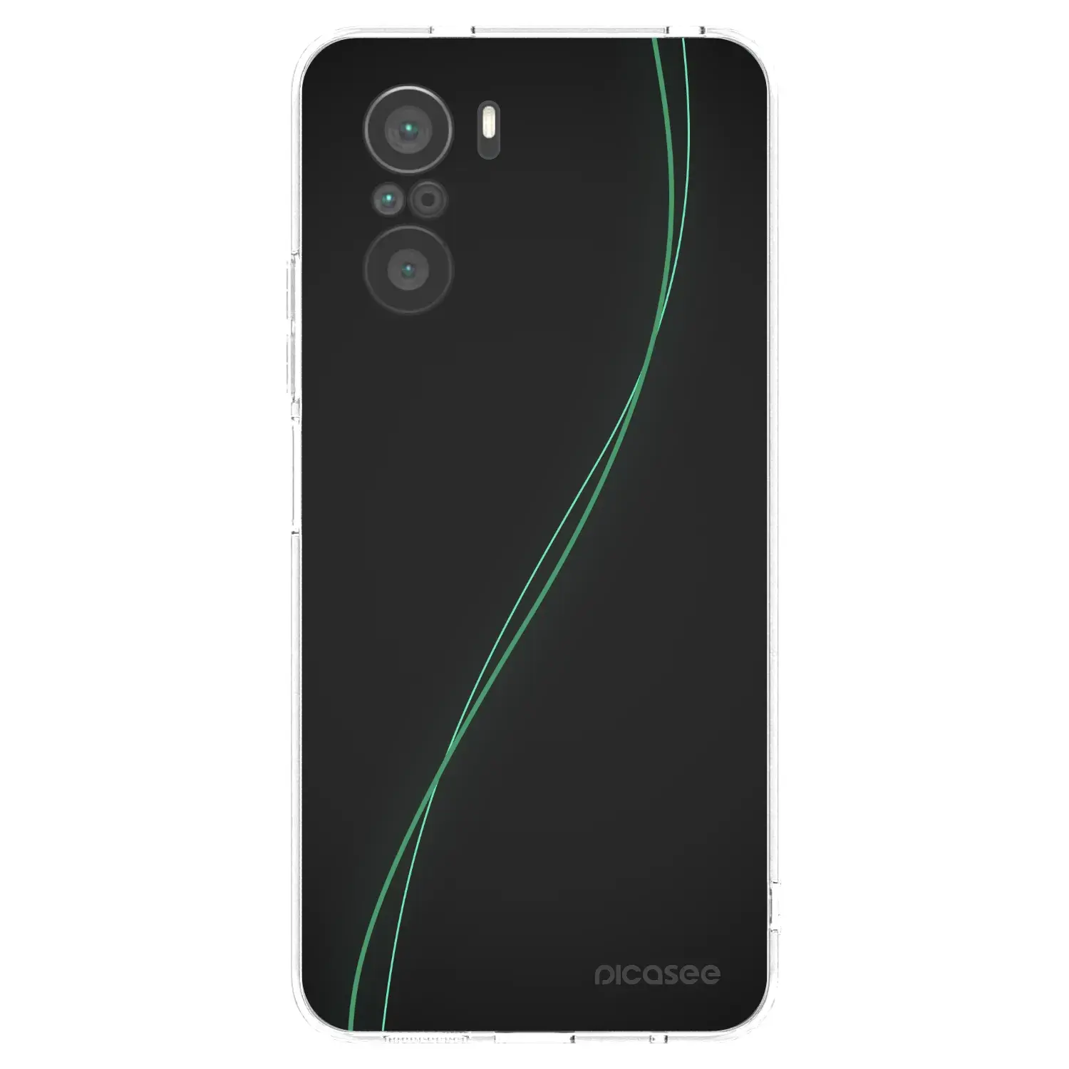 Silikonový průhledný obal pro Xiaomi Poco F3 - Be Different