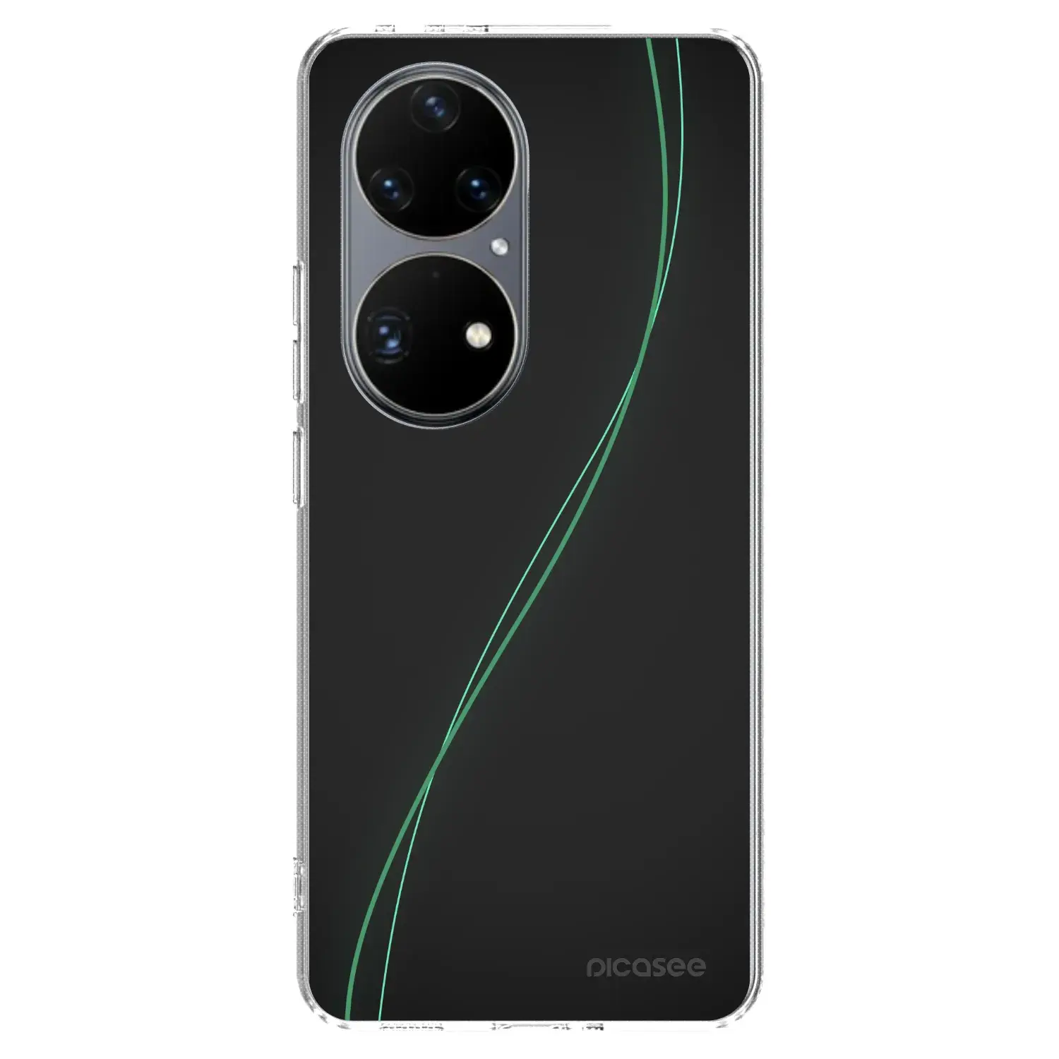 Silikonový průhledný obal pro Huawei P50 - Be Different