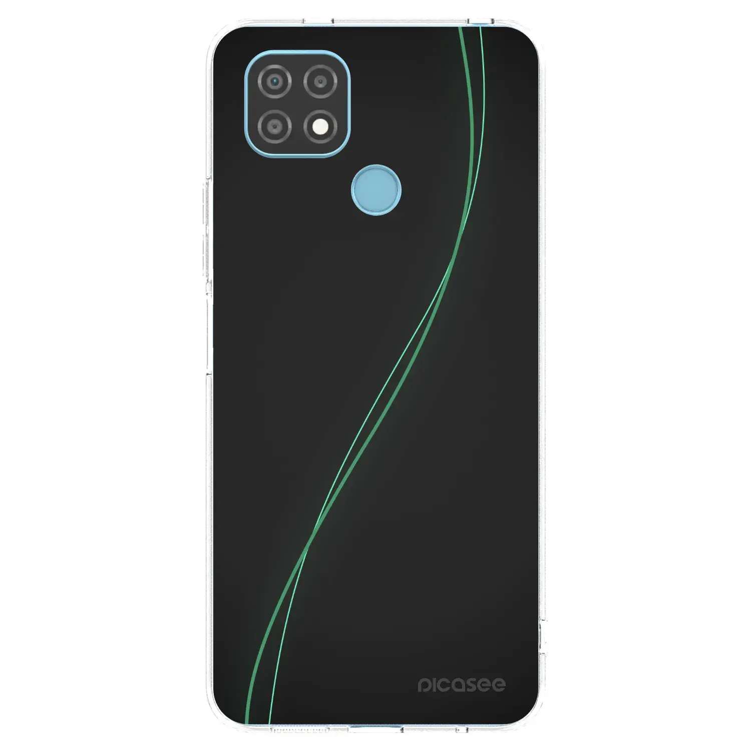 Silikonový průhledný obal pro Realme C21 - Be Different