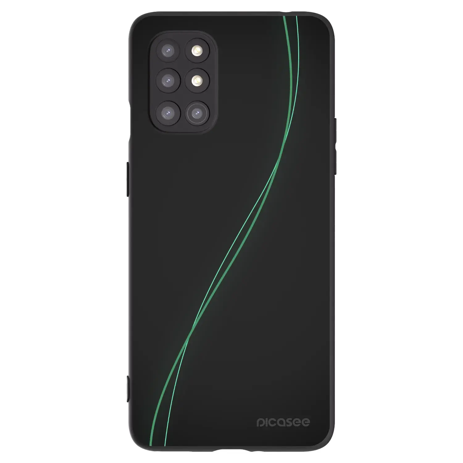Silikonový černý obal pro OnePlus 8T - Be Different