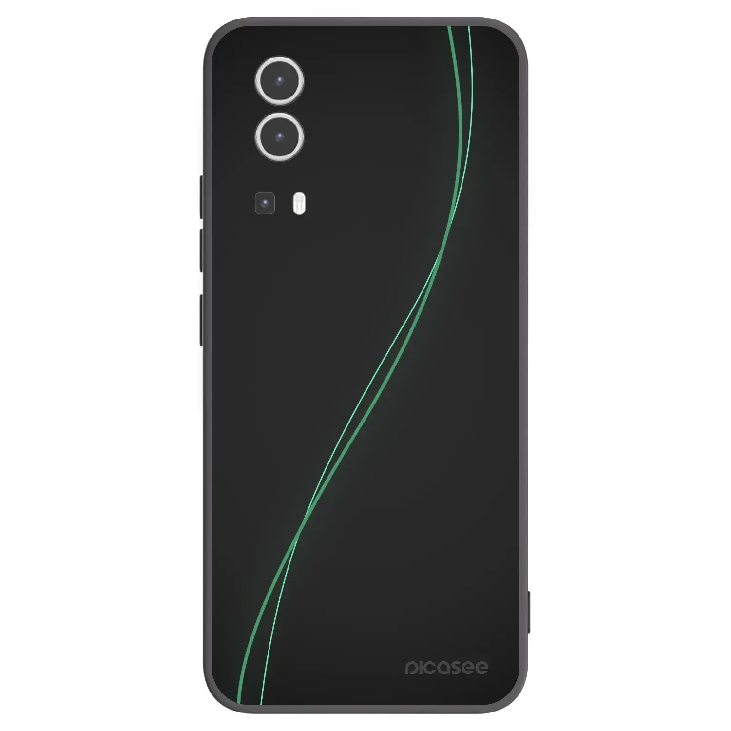Silikonový černý obal pro Vivo Y72 5G - Be Different