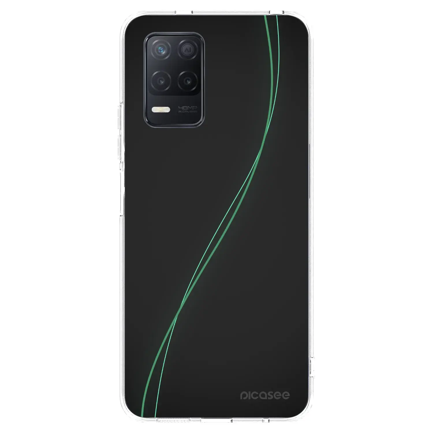 Silikonový průhledný obal pro Realme 8 5G - Be Different