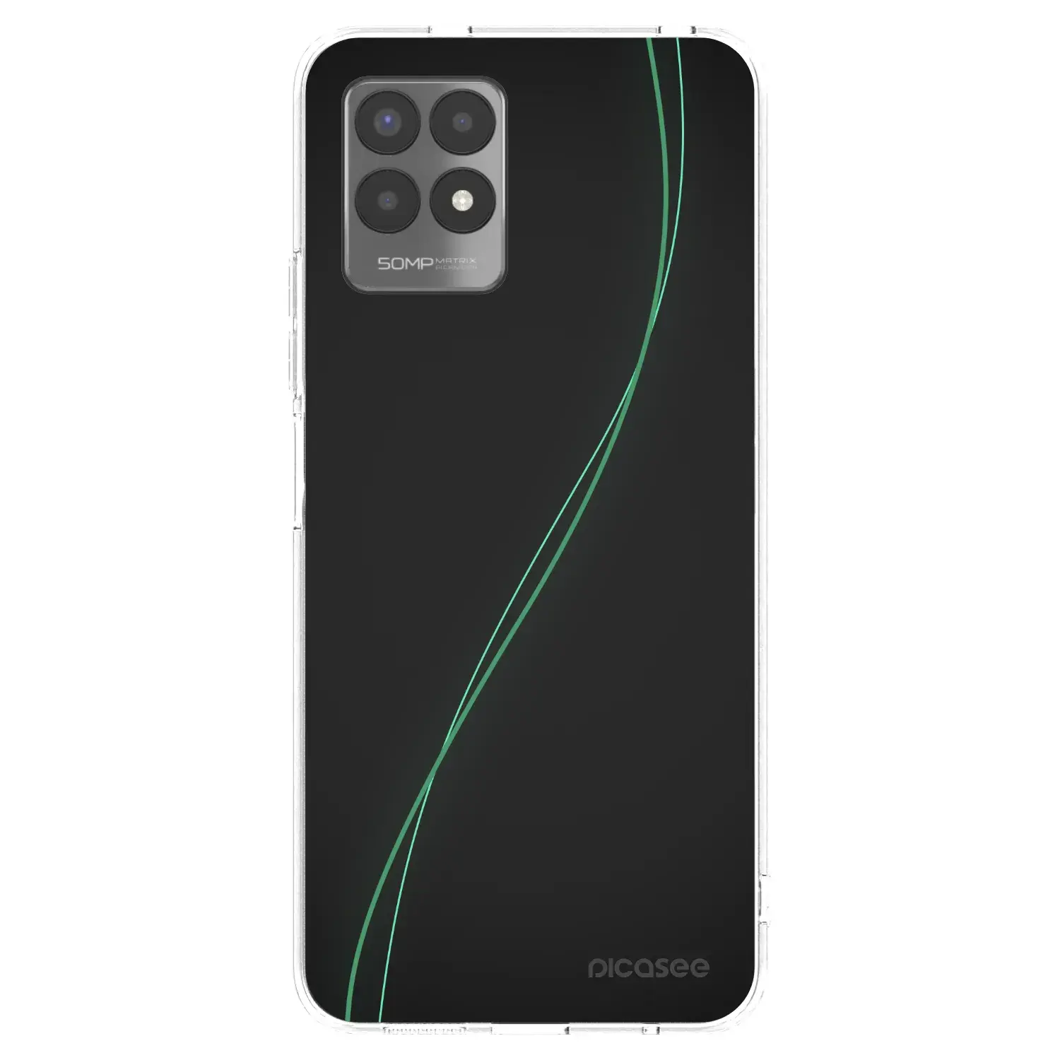 Silikonový průhledný obal pro Realme 8i - Be Different