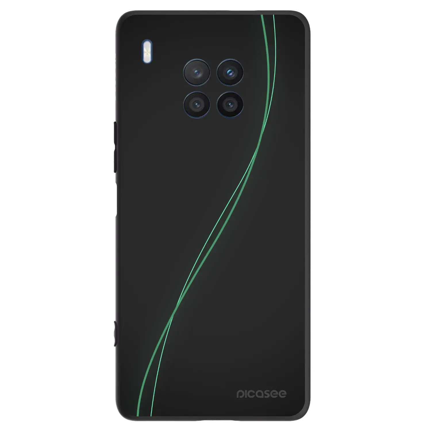 Silikonový černý obal pro Honor 50 Lite - Be Different