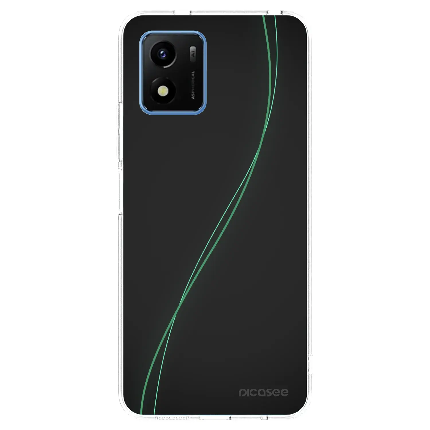 Silikonový průhledný obal pro Vivo Y01 - Be Different