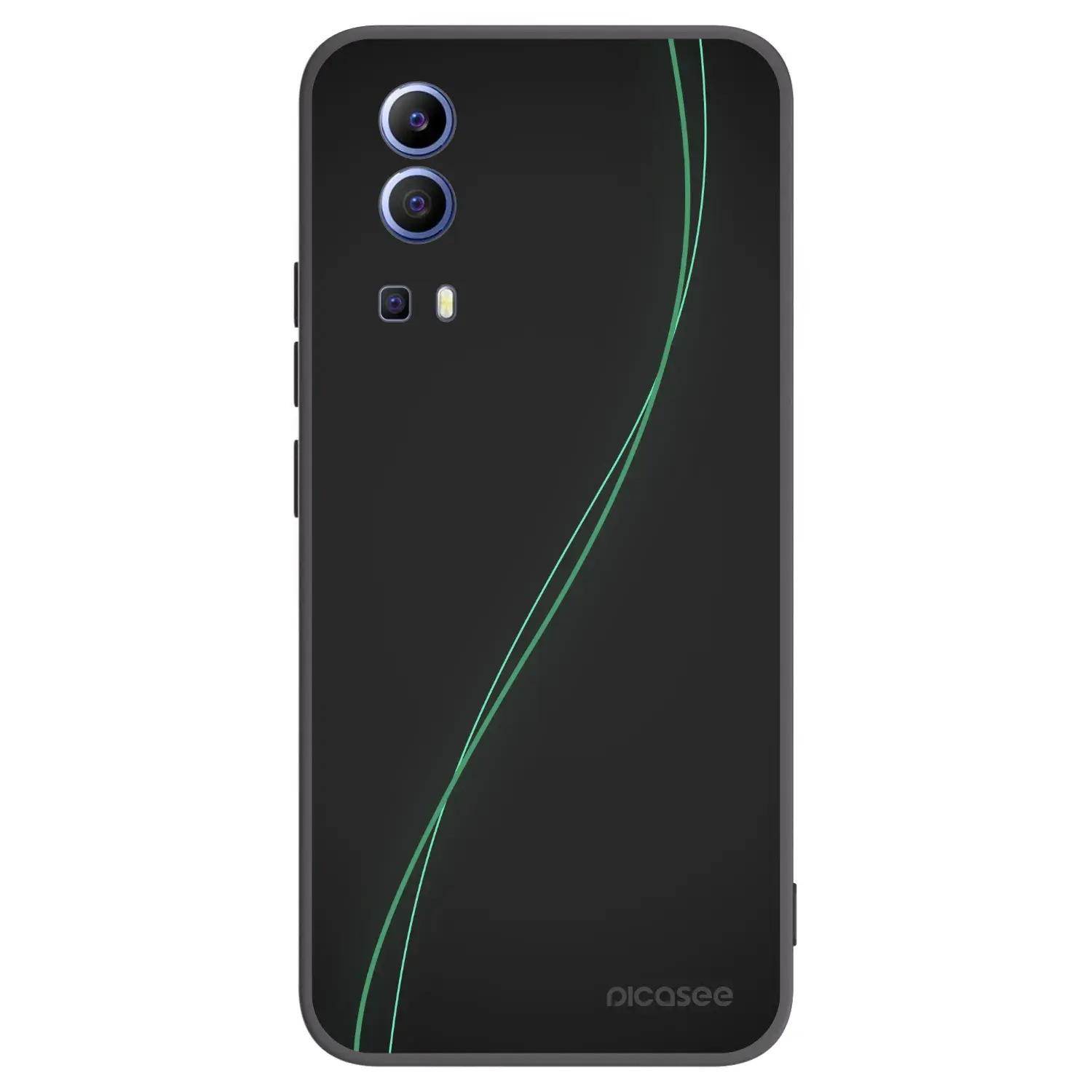 Silikonový černý obal pro Vivo Y52 5G - Be Different