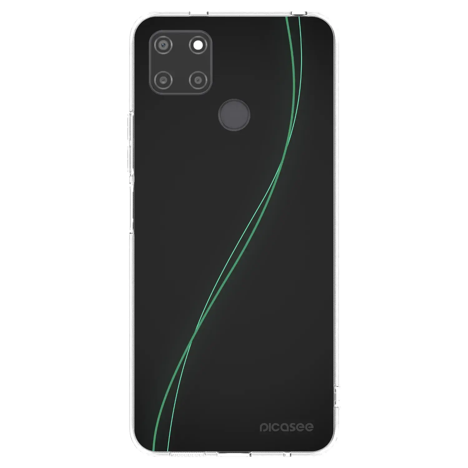 Silikonový průhledný obal pro Realme C21Y - Be Different