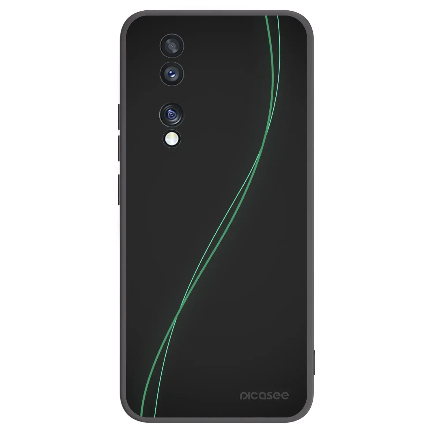 Silikonový černý obal pro Honor 70 - Be Different