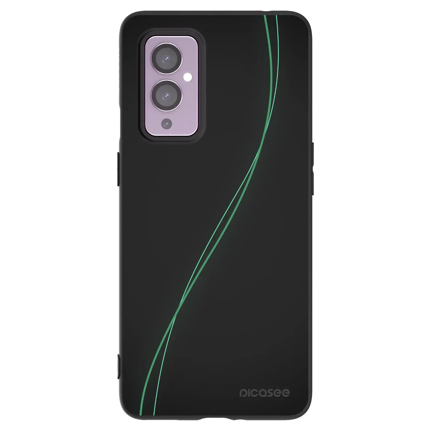 Silikonový černý obal pro OnePlus 9 - Be Different
