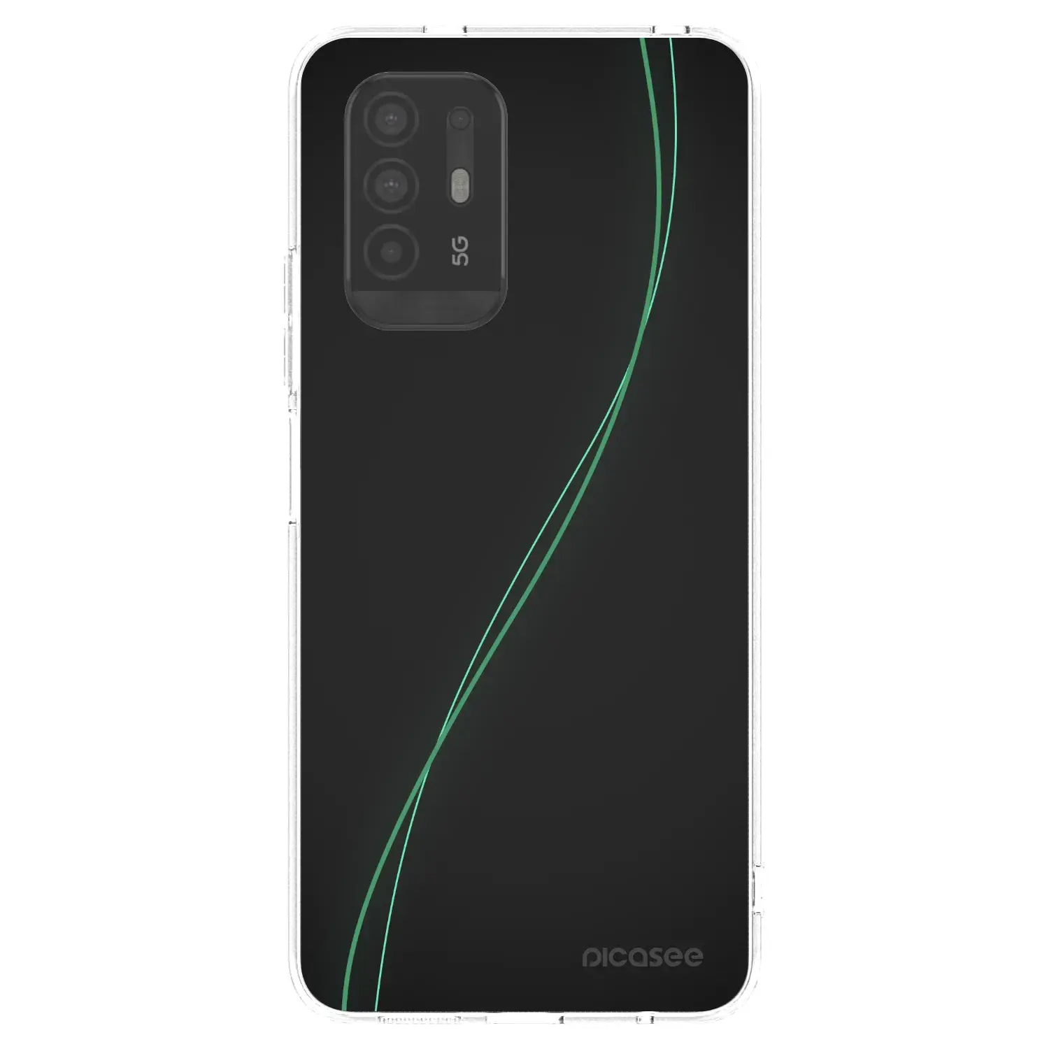 Silikonový průhledný obal pro OPPO A94 5G - Be Different