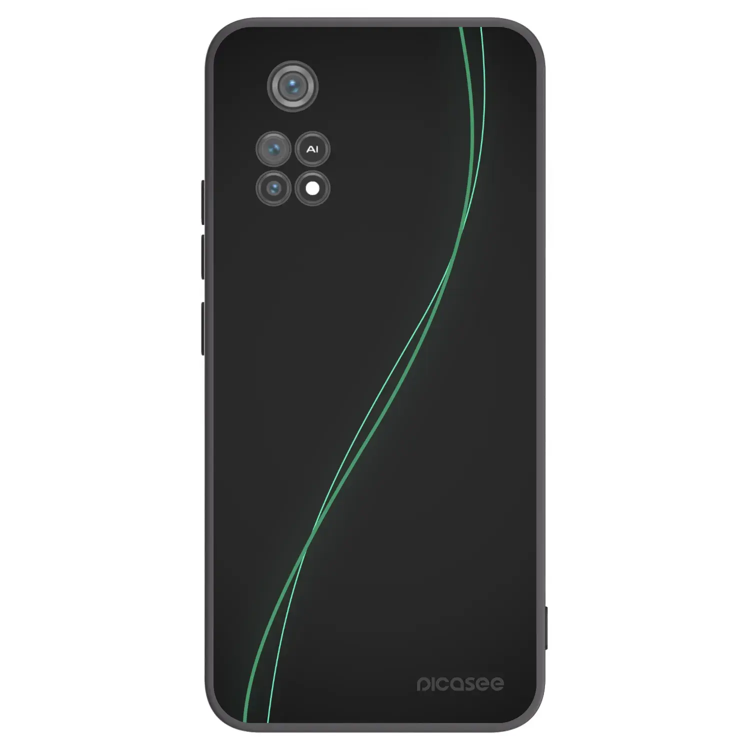 Silikonový černý obal pro Xiaomi Poco M4 Pro - Be Different