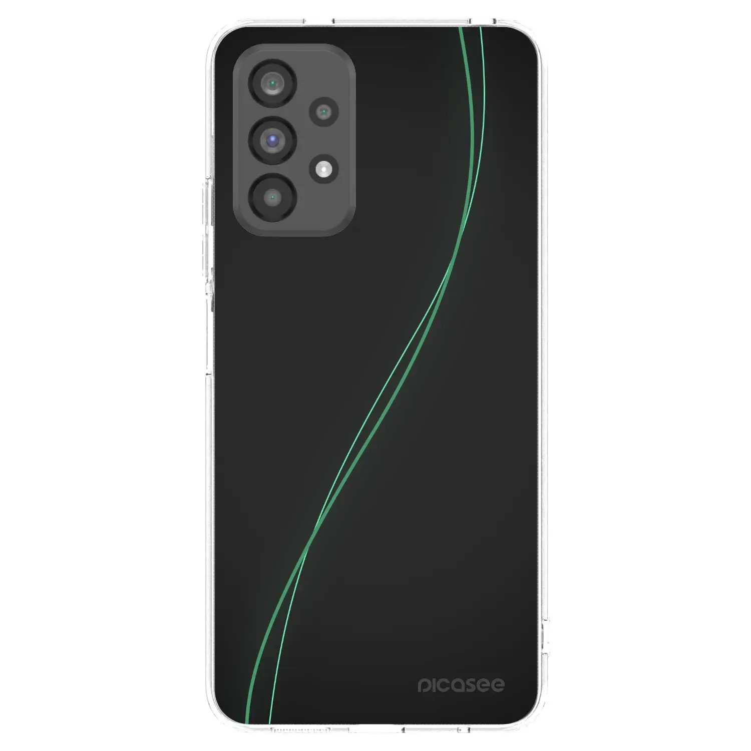Silikonový průhledný obal pro Samsung Galaxy A73 5G - Be Different
