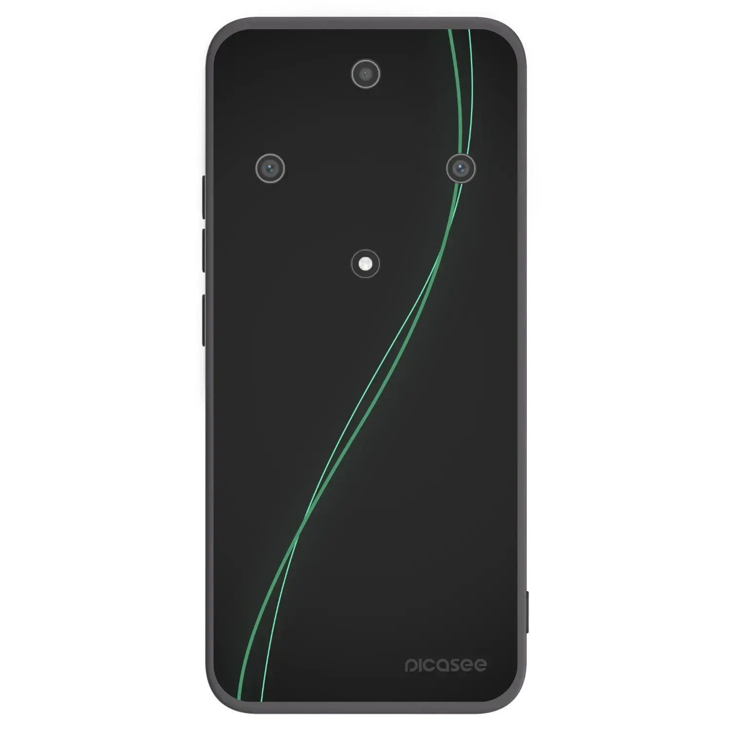 Silikonový černý obal pro Honor Magic5 Lite 5G - Be Different