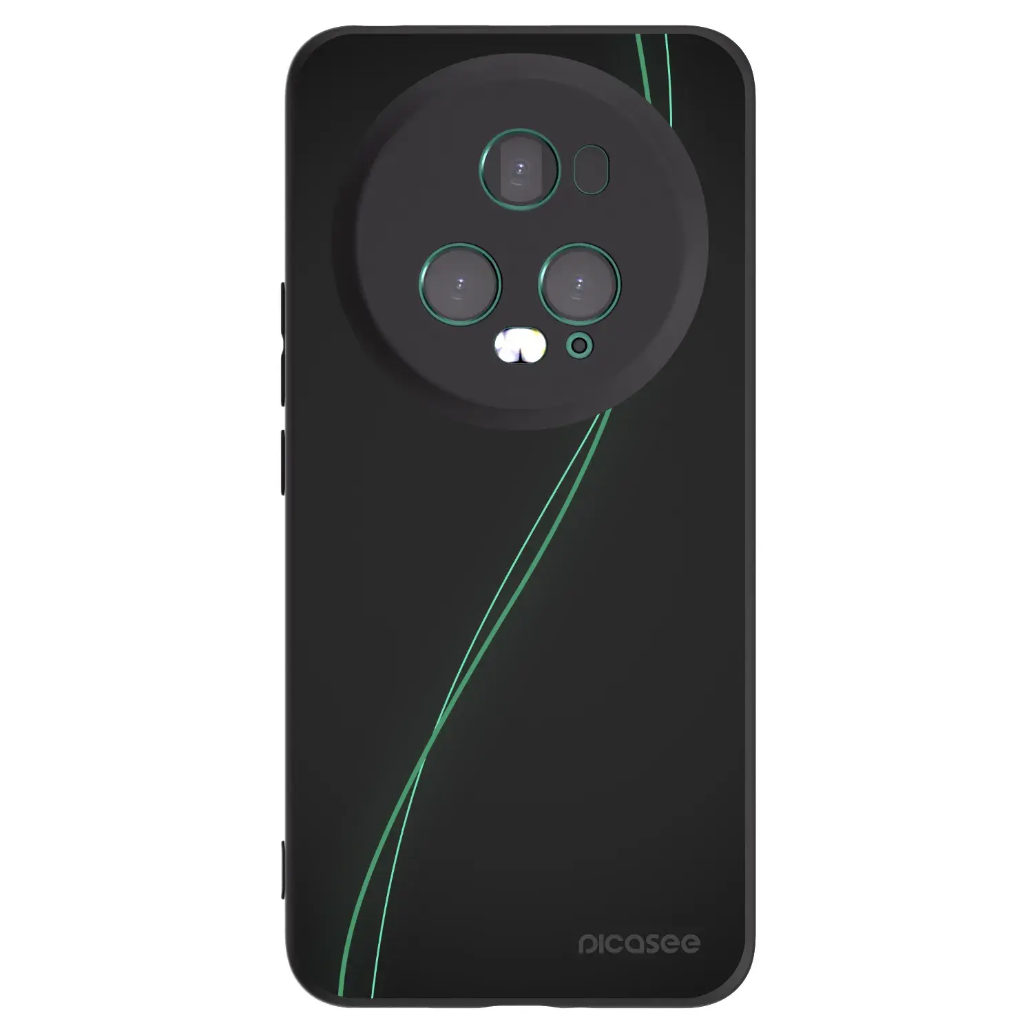 Silikonový černý obal pro Honor Magic5 Pro - Be Different