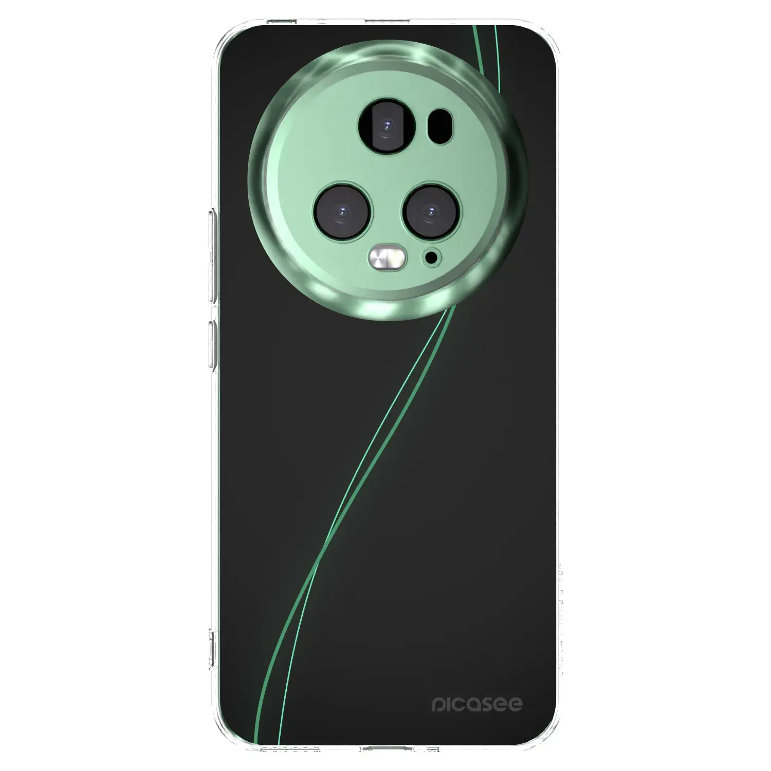 Silikonový průhledný obal pro Honor Magic5 Pro - Be Different