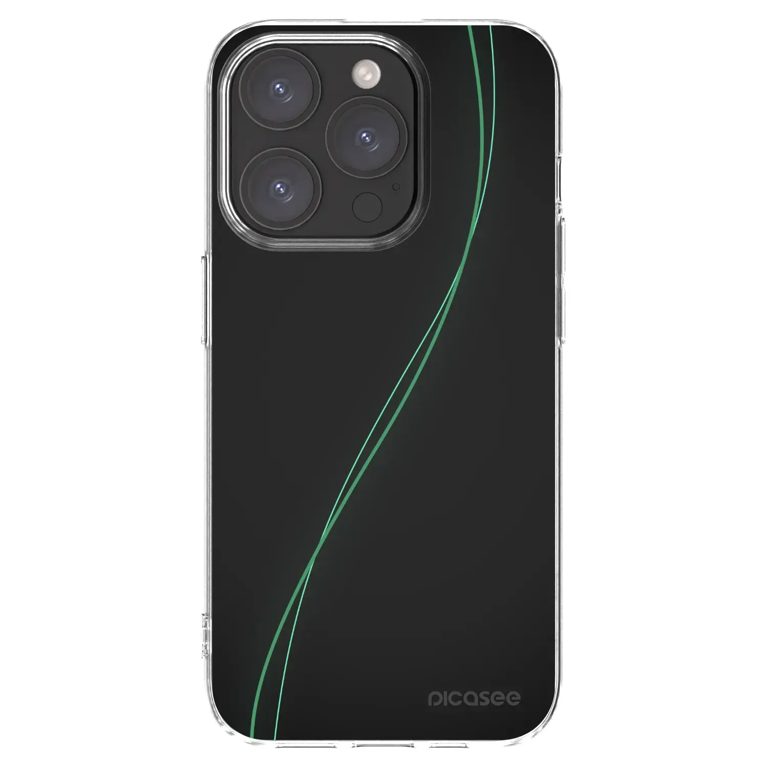 Silikonový průhledný obal pro Apple iPhone 15 Pro - Be Different