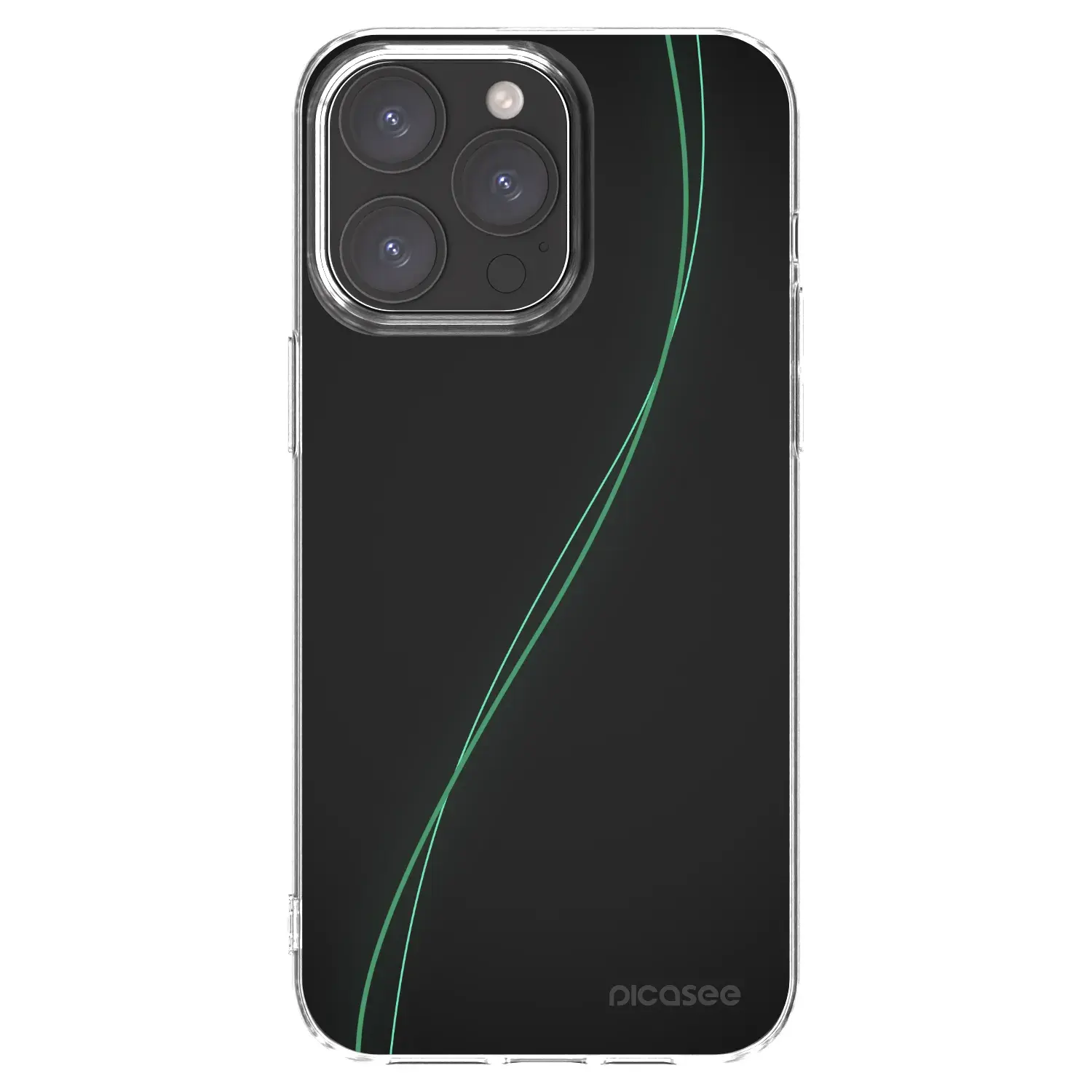Silikonový průhledný obal pro Apple iPhone 15 Pro Max - Be Different