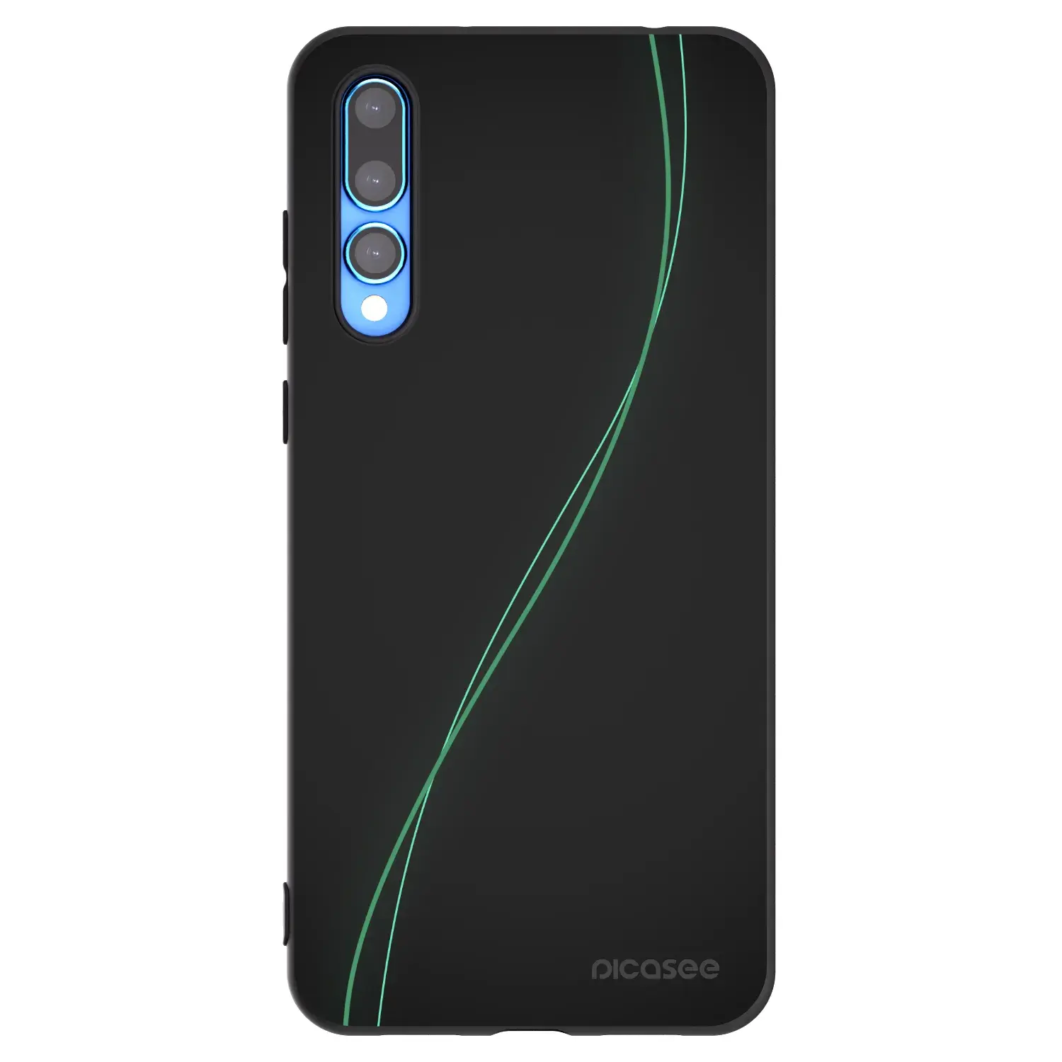 Silikonový černý obal pro Huawei P20 Pro - Be Different