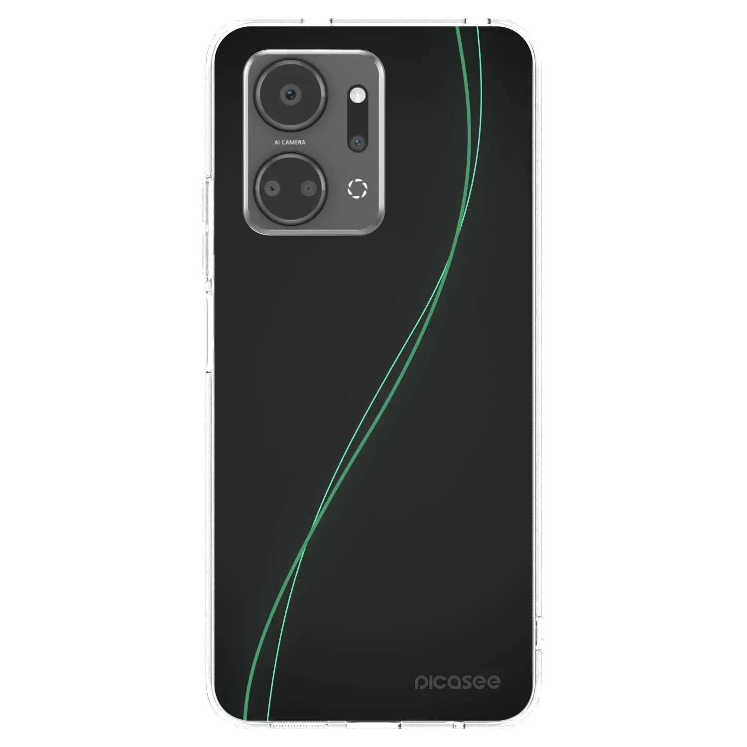 Silikonový průhledný obal pro Honor X7a - Be Different