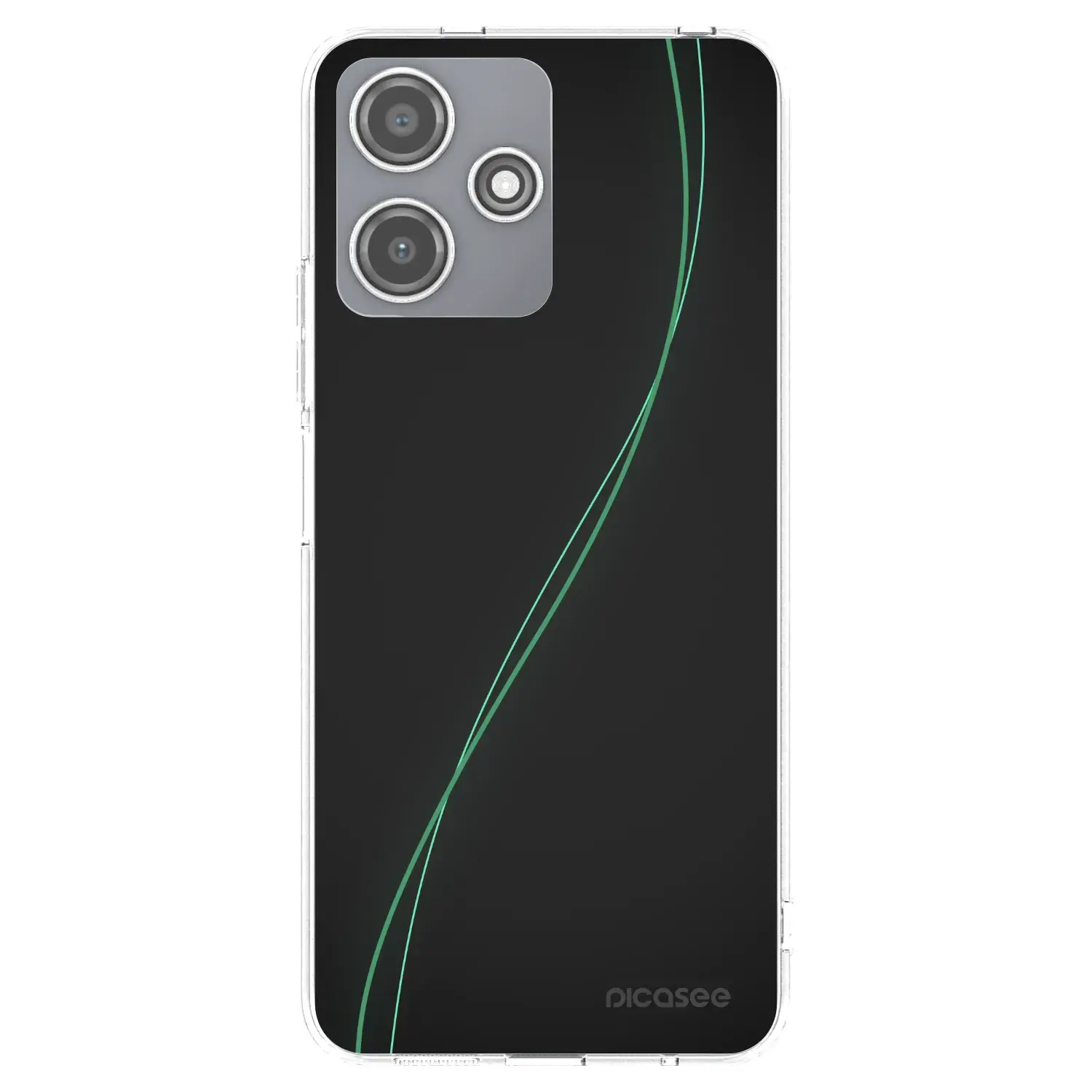 Silikonový průhledný obal pro Xiaomi Redmi 12 5G - Be Different