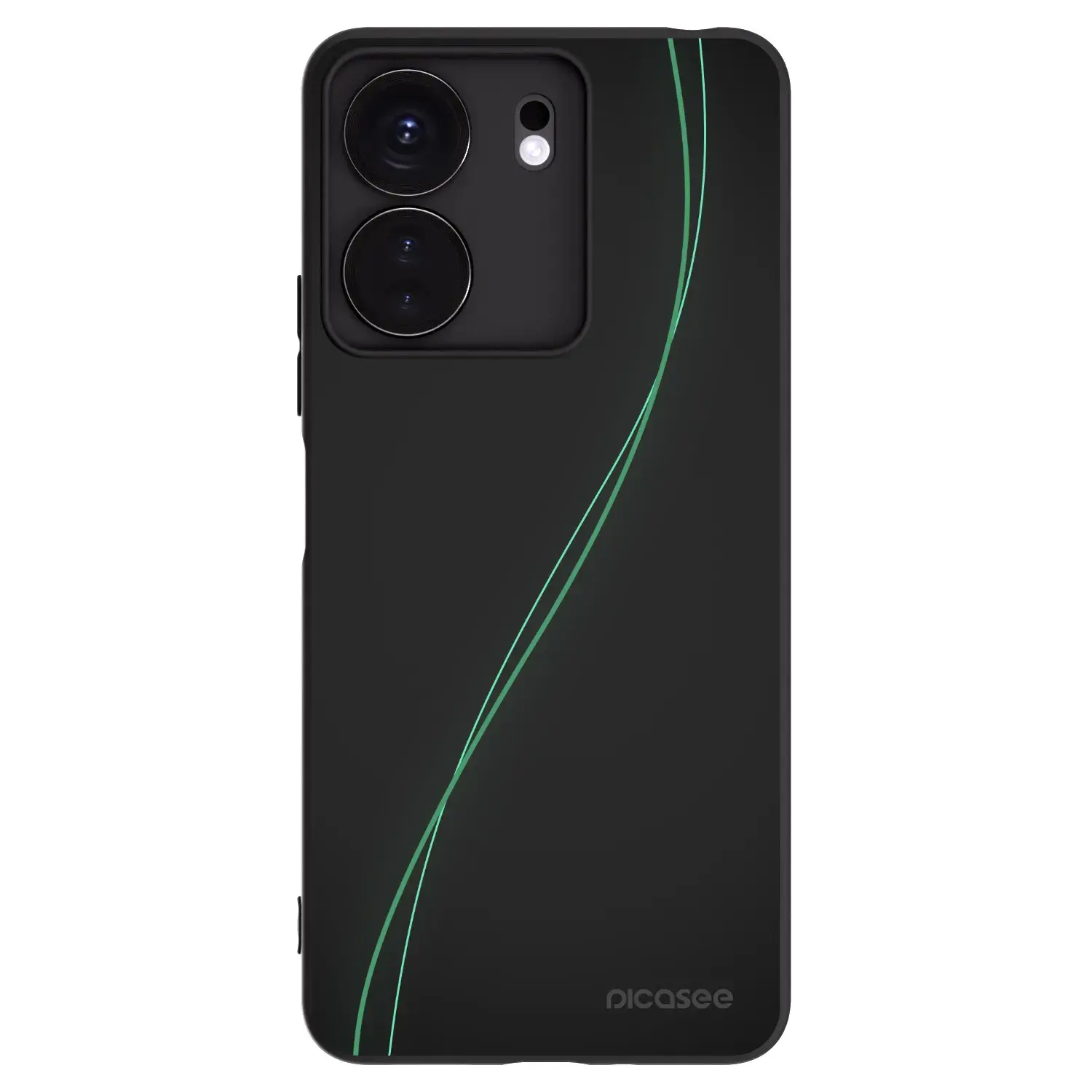 Silikonový černý obal pro Xiaomi Redmi 13C 4G - Be Different