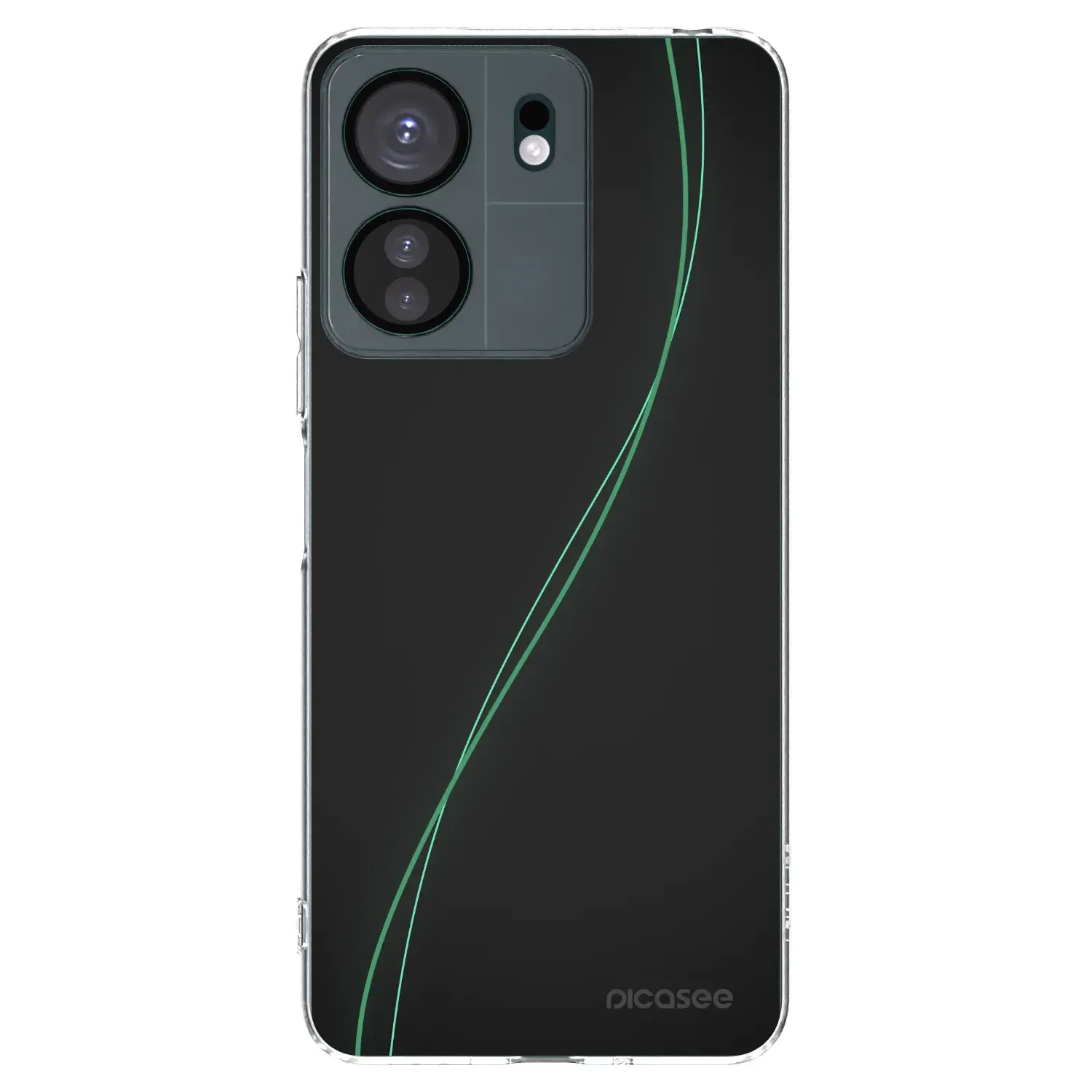 Silikonový průhledný obal pro Xiaomi Redmi 13C 4G - Be Different