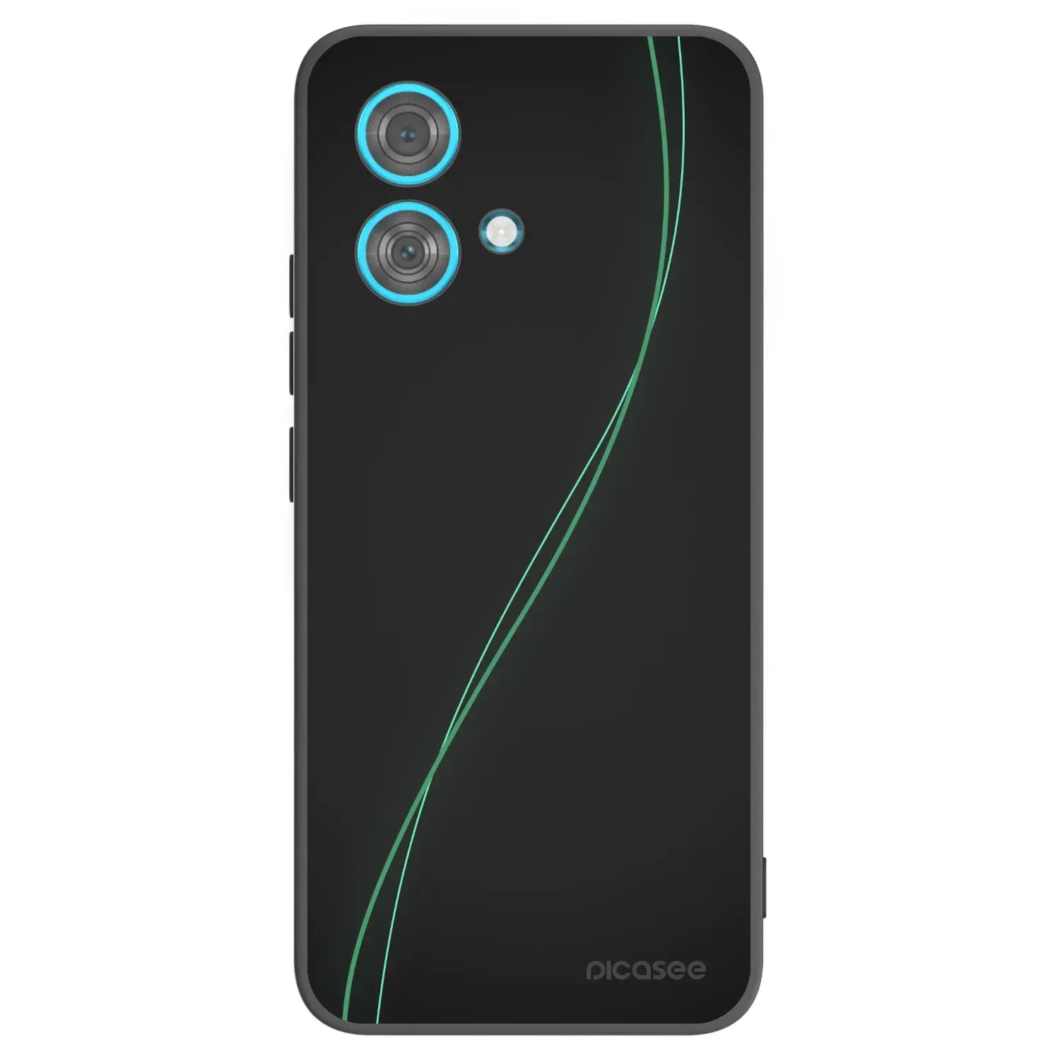 Silikonový černý obal pro Motorola Edge 40 Neo - Be Different