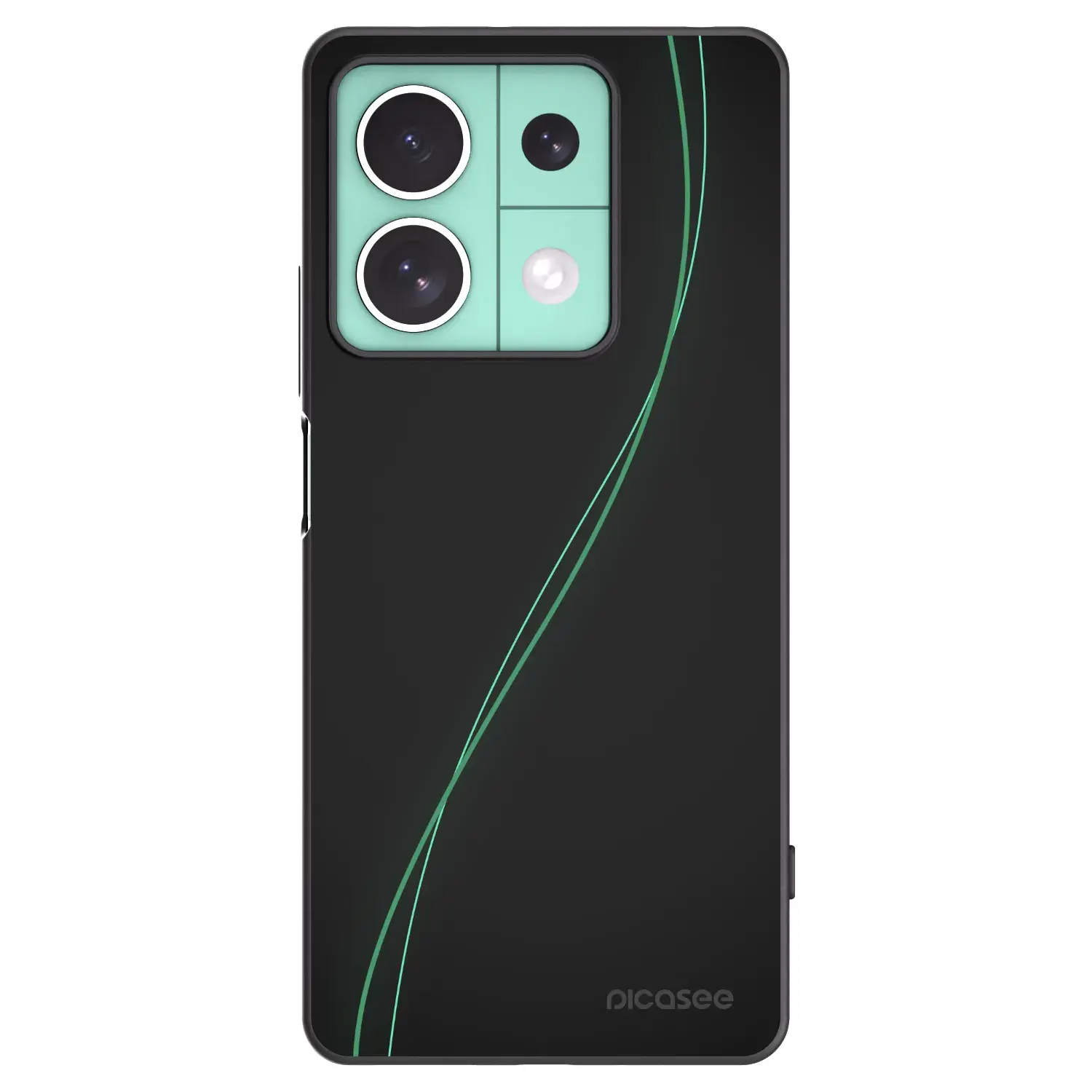 Silikonový černý obal pro Xiaomi Redmi Note 13 5G - Be Different