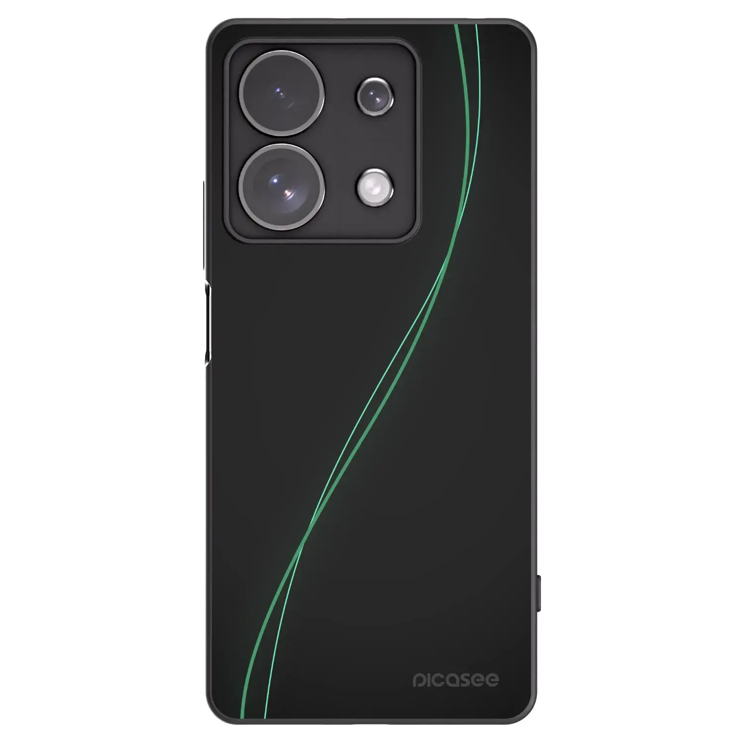 Silikonový černý obal pro Xiaomi Redmi Note 13 Pro 4G - Be Different